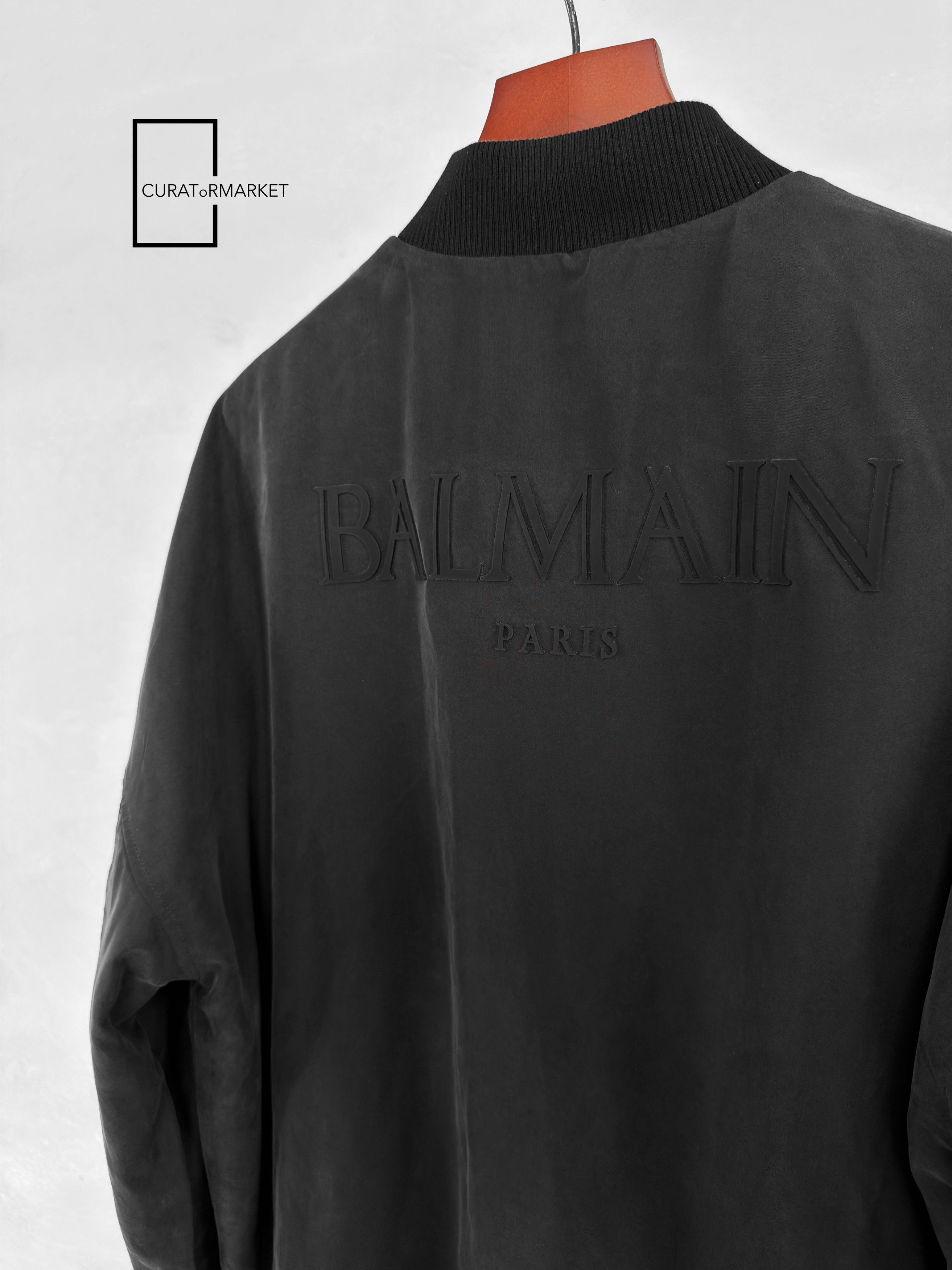 Balmain EU46 Relaxed Art Sky Print Reversible Embossed Logo Zip SS23 Size US S / EU 44-46 / 1 - 15 Thumbnail