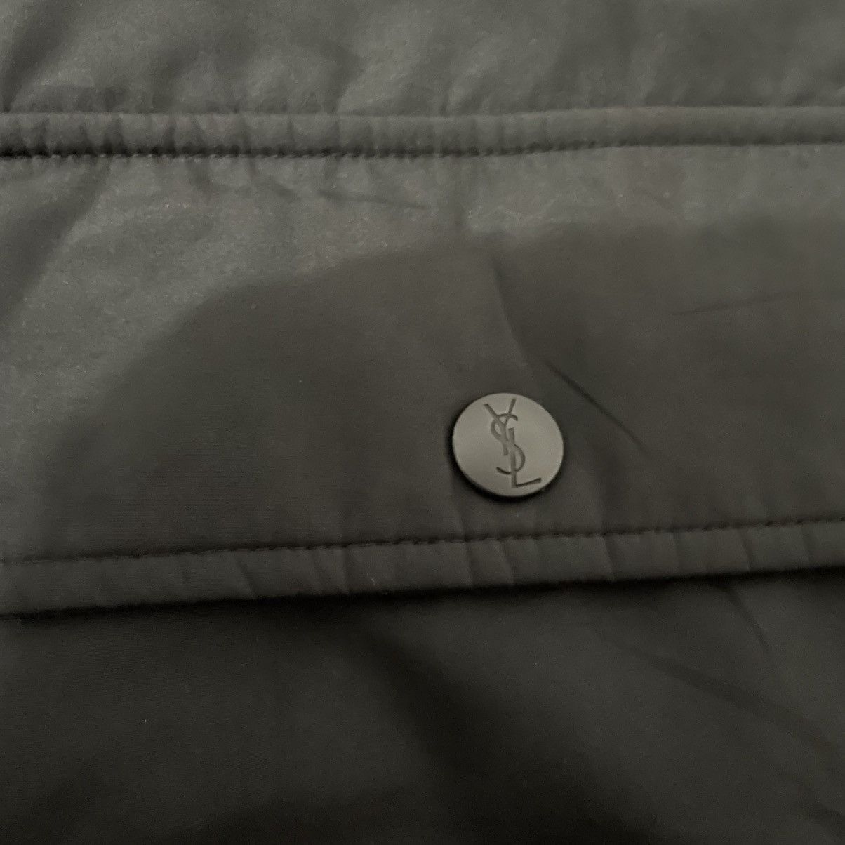 Yves Saint Laurent Vintage YSL Yves Saint Laurent Parka Big Logo Jacket Size US L / EU 52-54 / 3 - 6 Thumbnail