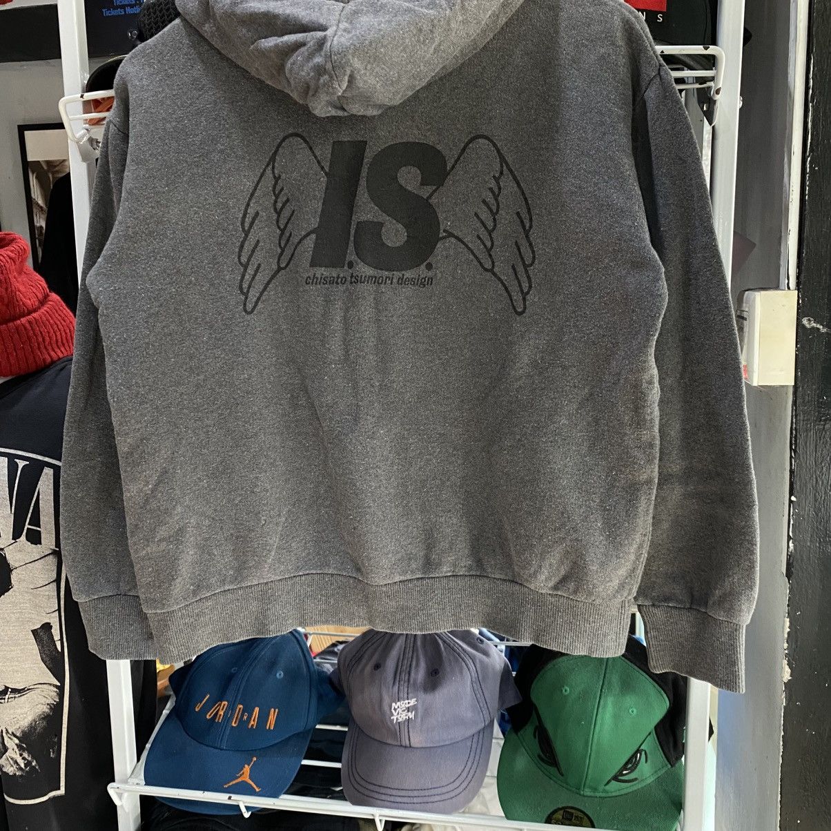 Issey Miyake 80’s Issey Miyake Issey Sport IS Wing Hoodie Size US S / EU 44-46 / 1 - 4 Thumbnail
