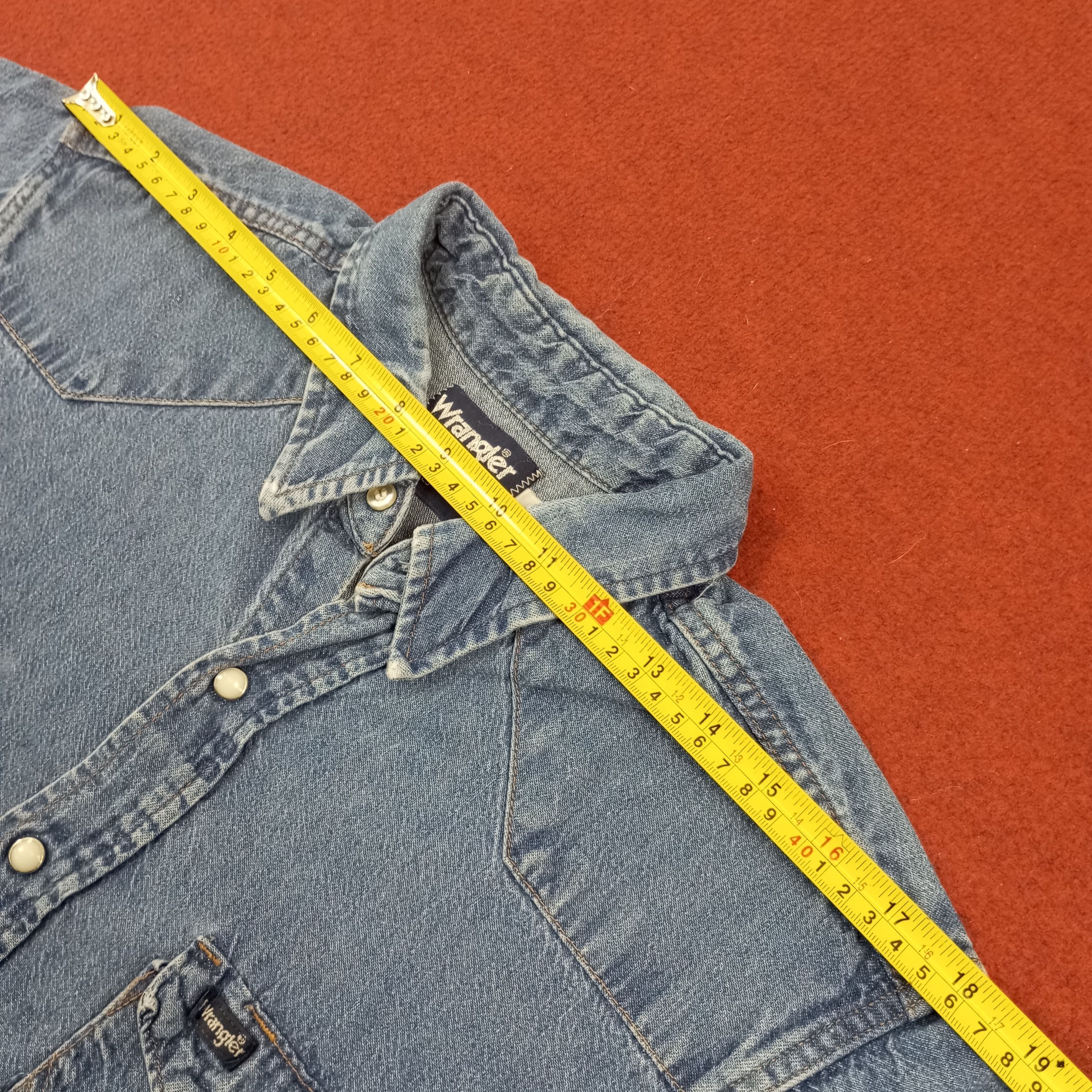 Wrangler Wrangler Classic Style Double Pocket Design Shirt Size US XL / EU 56 / 4 - 8 Thumbnail
