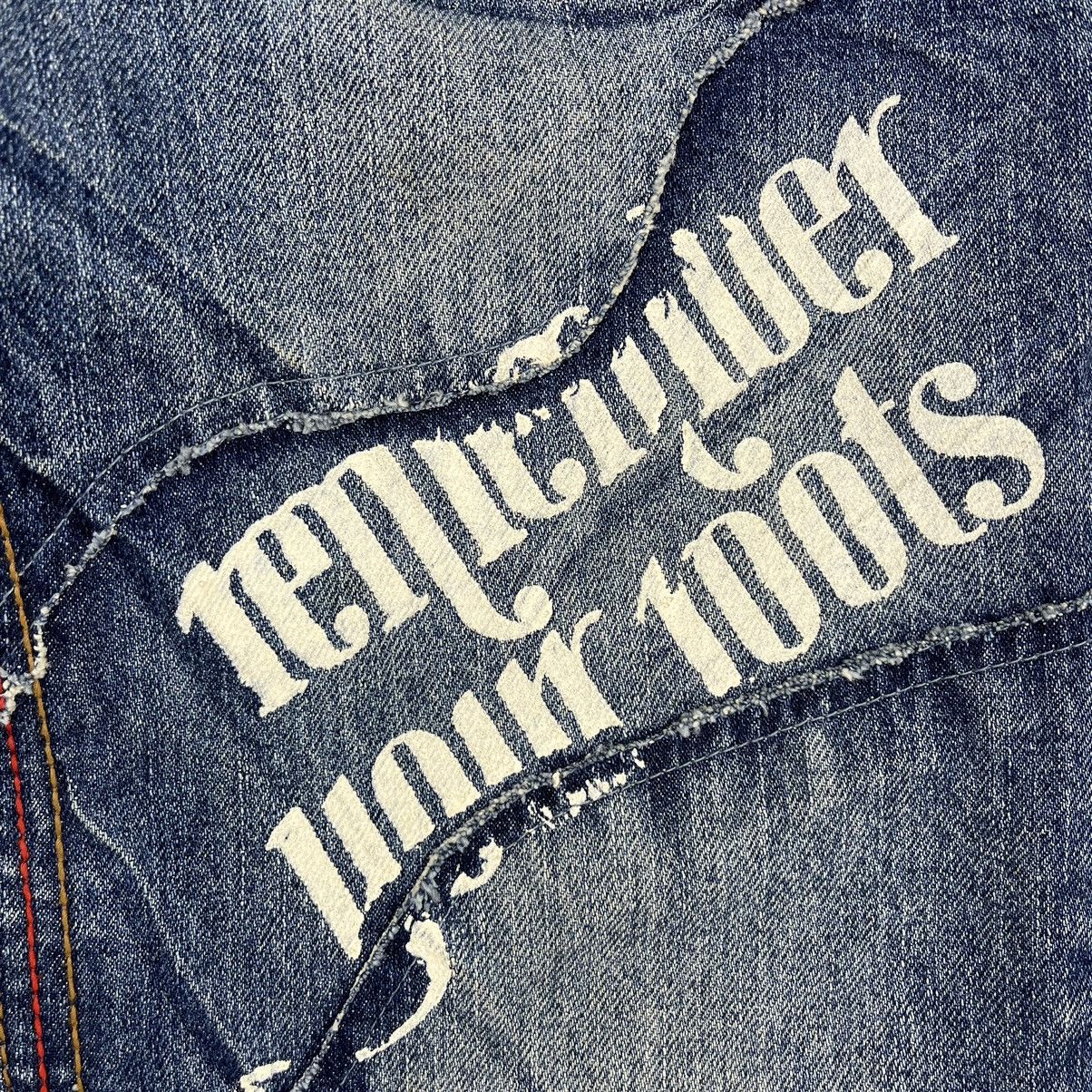 Gotcha × Vintage Vintage Gotcha Big Logo Distressed Faded Denim Jeans Size US 32 / EU 48 - 11 Thumbnail