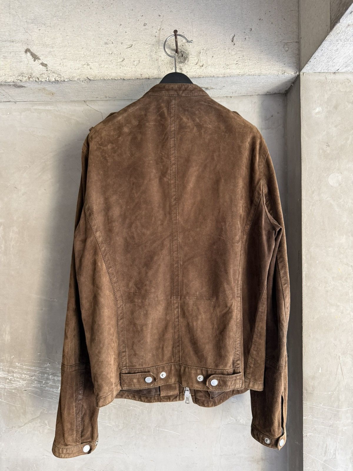 Neil Barrett Neil Barrett Brown Suede Lamb Leather Jacket Size US XS / EU 42 / 0 - 3 Thumbnail