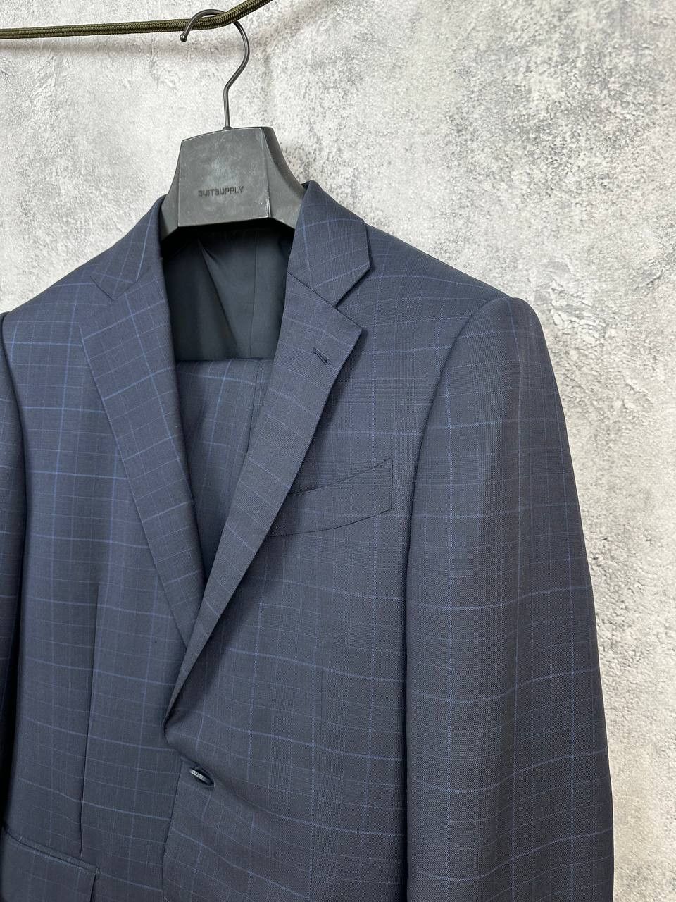 Ermenegildo Zegna RRP €2.500 Emenegildo Zegna "Mila" Abito Suit Wool Check Size 46R - 8 Thumbnail