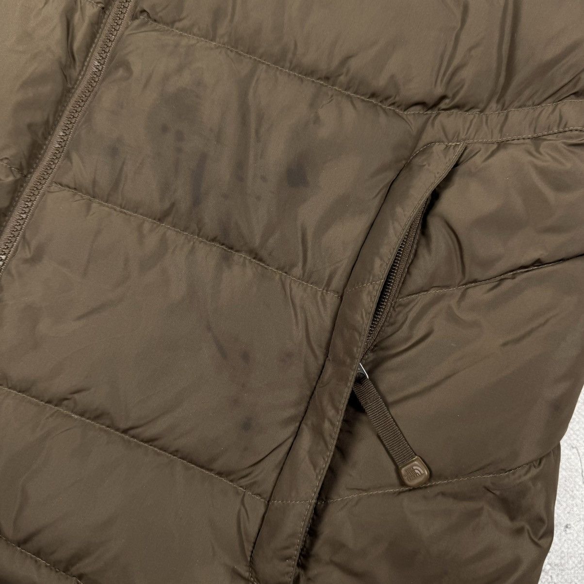 The North Face The North Face Brown Puffer Down Jacket Nuptse 550 Size US M / EU 48-50 / 2 - 17 Thumbnail