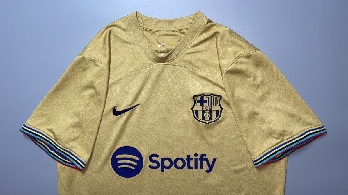 Nike BARCELONA NIKE 2022/2023 FOOTBALL AWAY JERSEY #41 YAMAL Size US L / EU 52-54 / 3 - 3 Thumbnail
