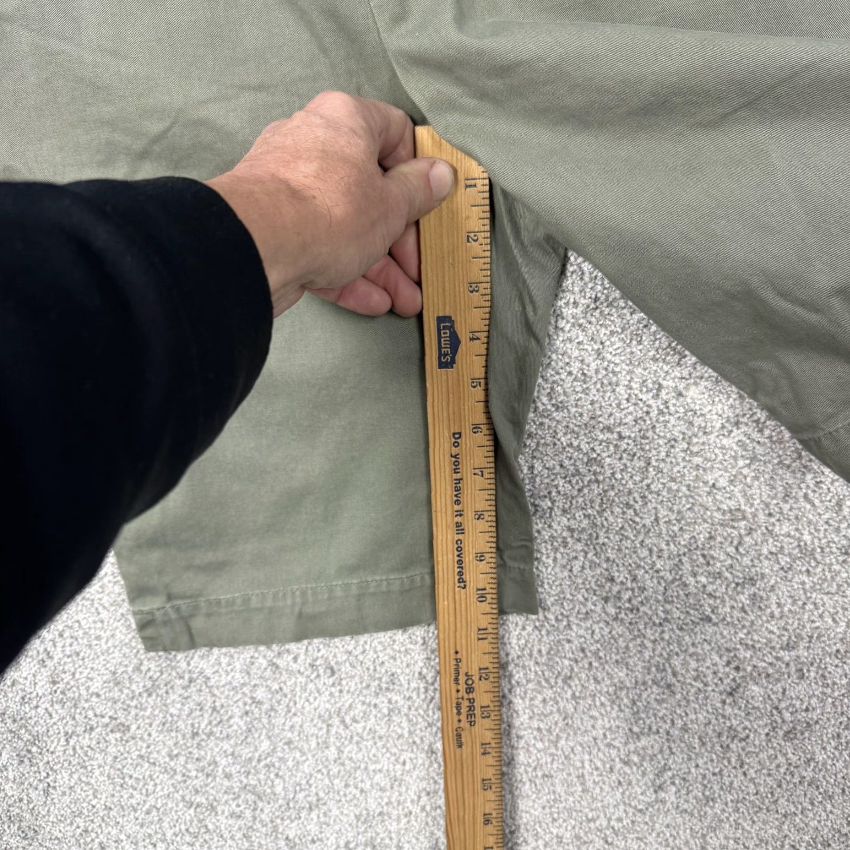 Eddie Bauer Eddie Bauer Bermuda Shorts Women 6 Mercer Fit Casual 100% Cotton Twill Green Sage Front Zip Button Pockets Womens Size 28" / US 6 / IT 42 - 5 Thumbnail