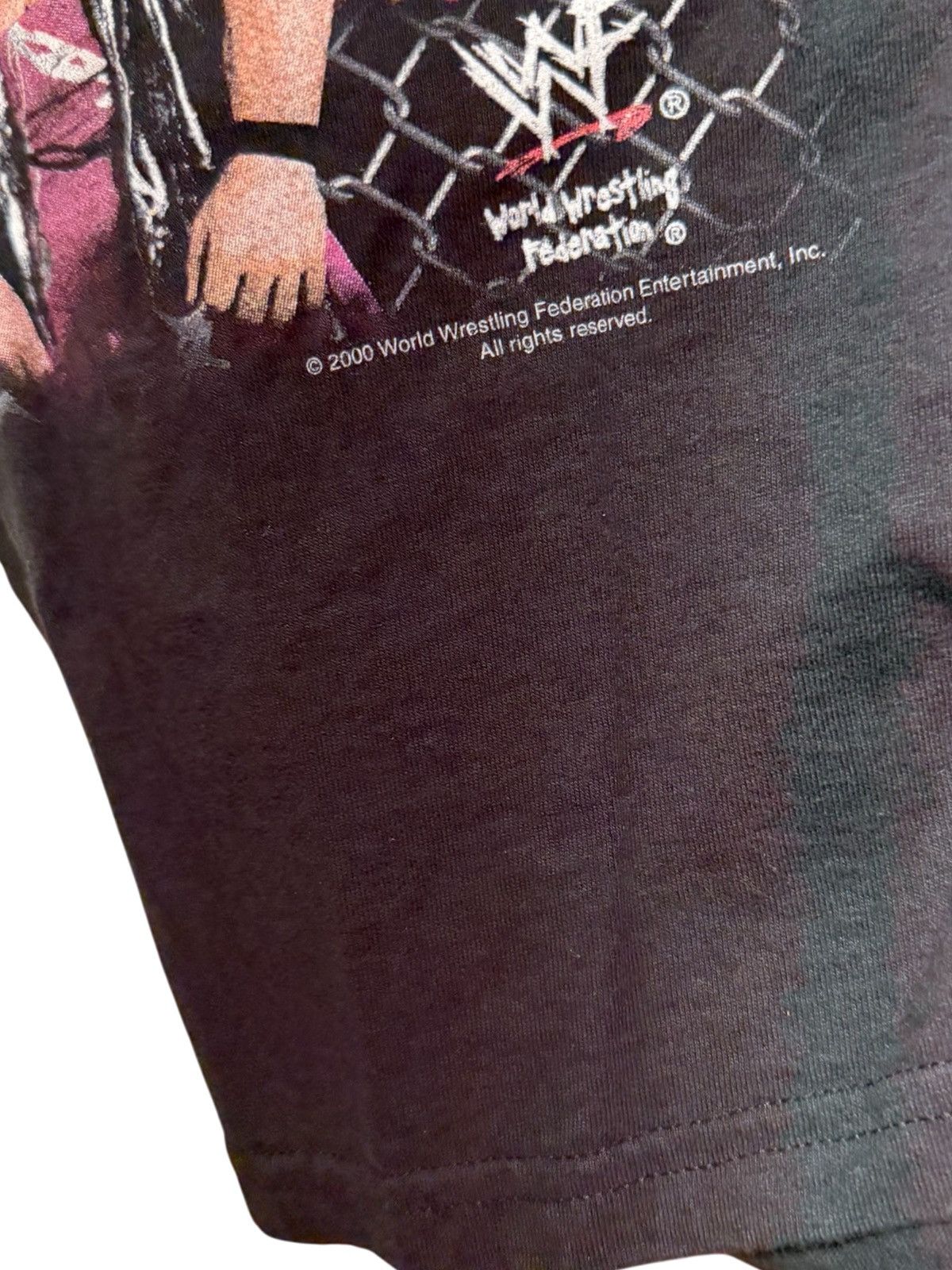 WWF Vintage 2000 WWF Raw As We Wanna Be The Rock, Stone Cold Tee Size US L / EU 52-54 / 3 - 3 Thumbnail