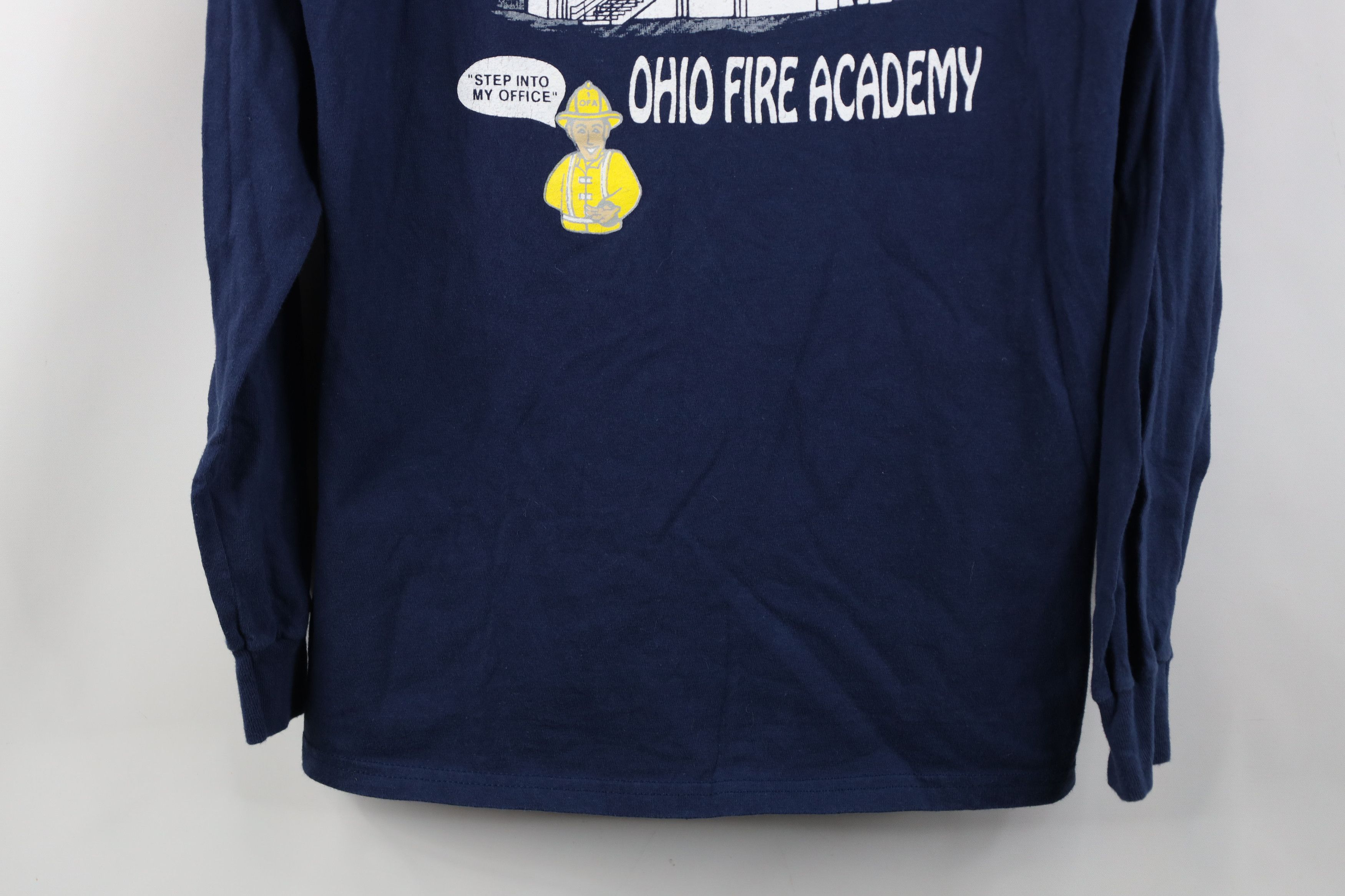 Vintage Vintage 90s Ohio Fire Academy Long Sleeve T-Shirt Size US M / EU 48-50 / 2 - 3 Thumbnail