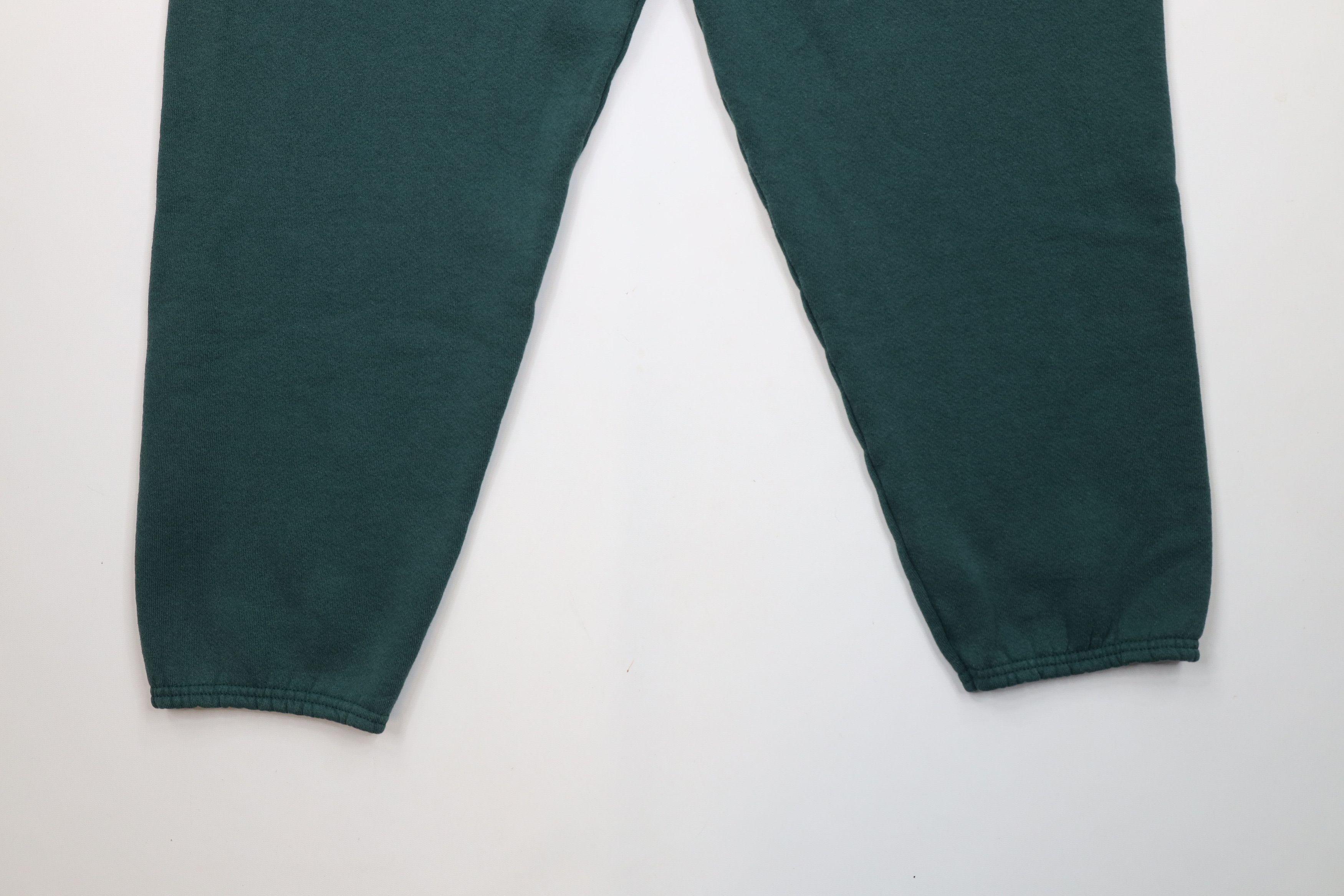 Vintage Vintage 90s Streetwear Cuffed Sweatpants Joggers Green USA Size US 40 / EU 56 - 12 Thumbnail