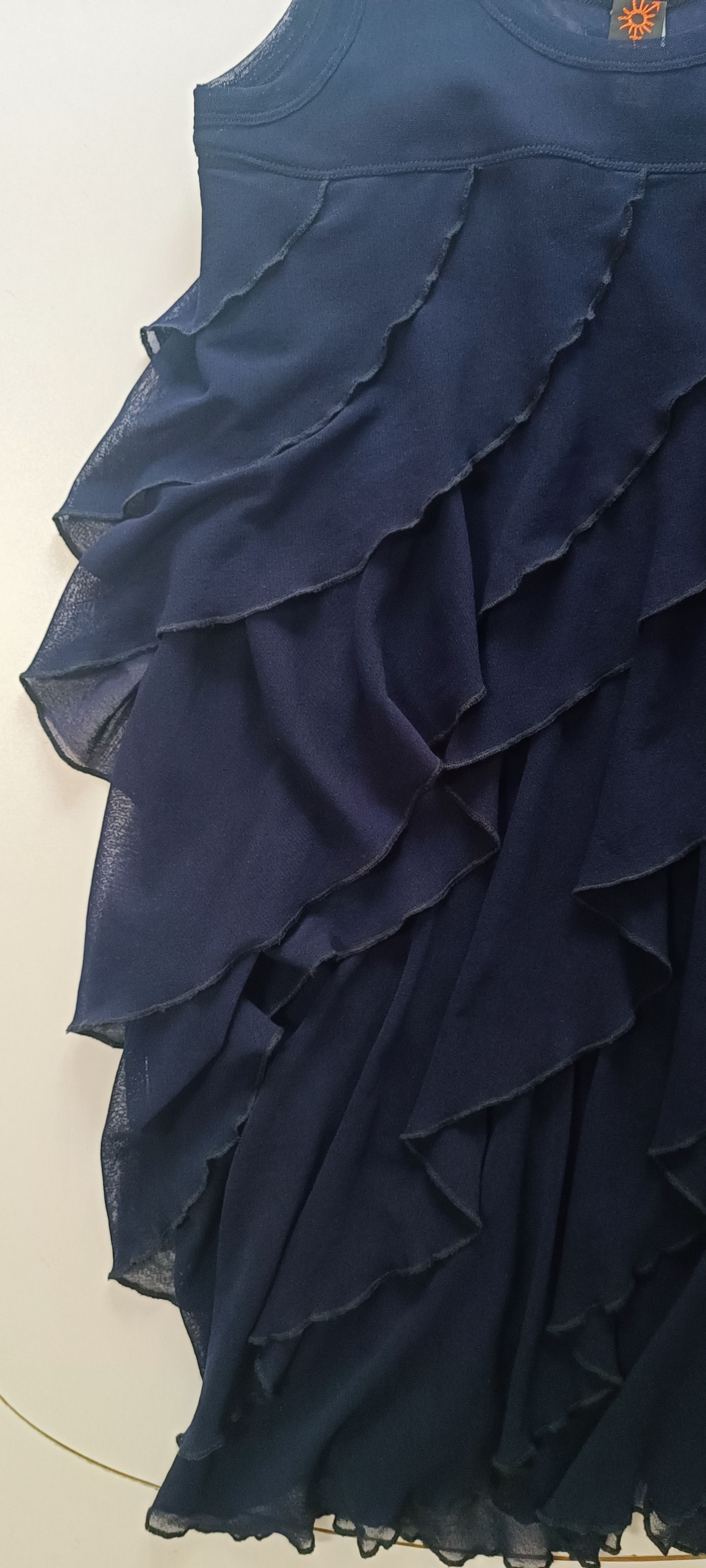 Jean Paul Gaultier 2000's _ Ruffles Tank dress Size L / US 10 / IT 46 - 13 Thumbnail