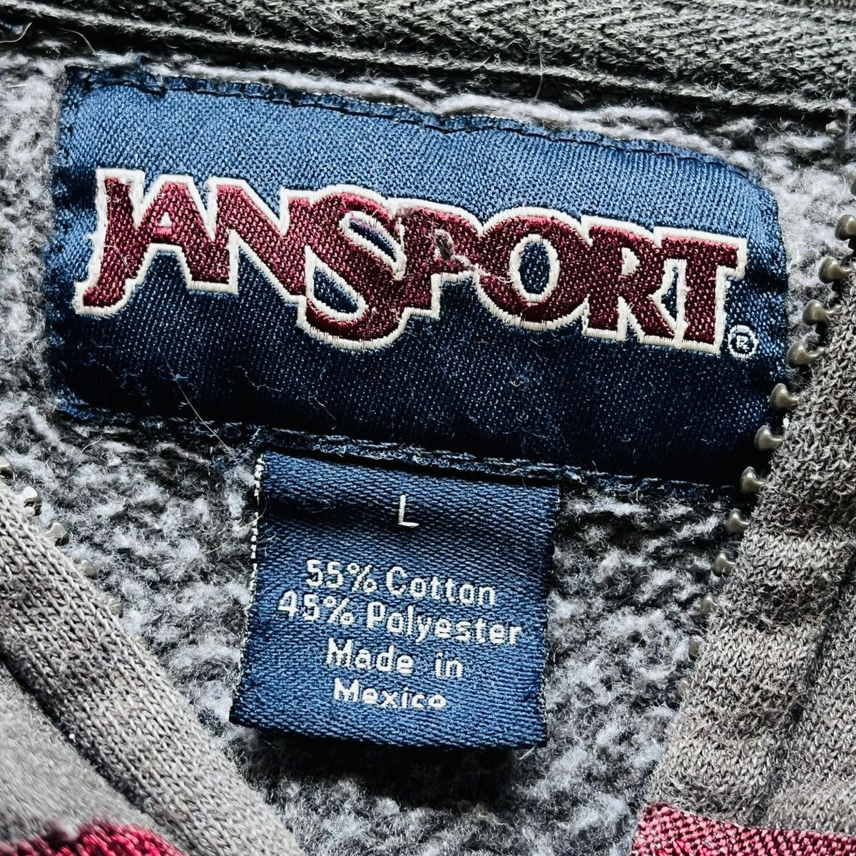Jansport × Vintage Vintage Jansport Harvard University Distressed Hoodies Size US L / EU 52-54 / 3 - 15 Thumbnail