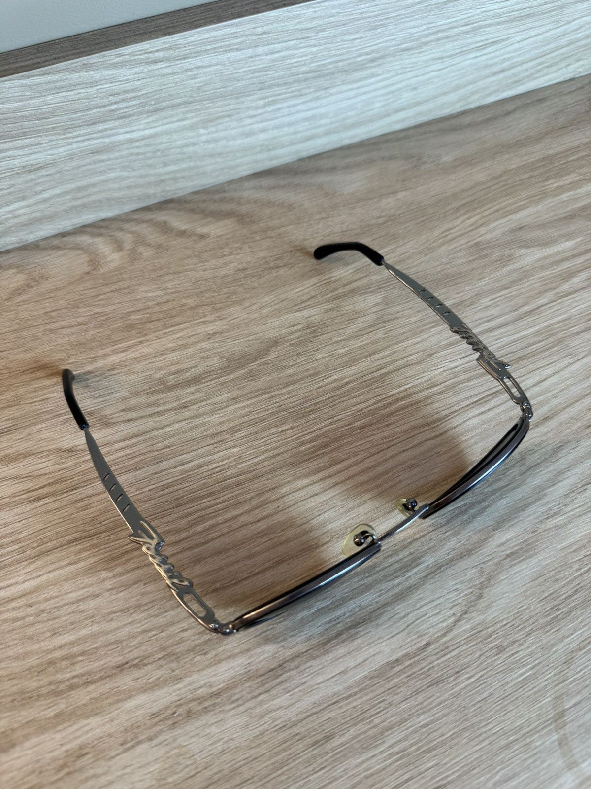 Fossil Y2K Fossil Sunglasses Metal Blue Chrome 2000s Retro Size ONE SIZE - 4 Thumbnail