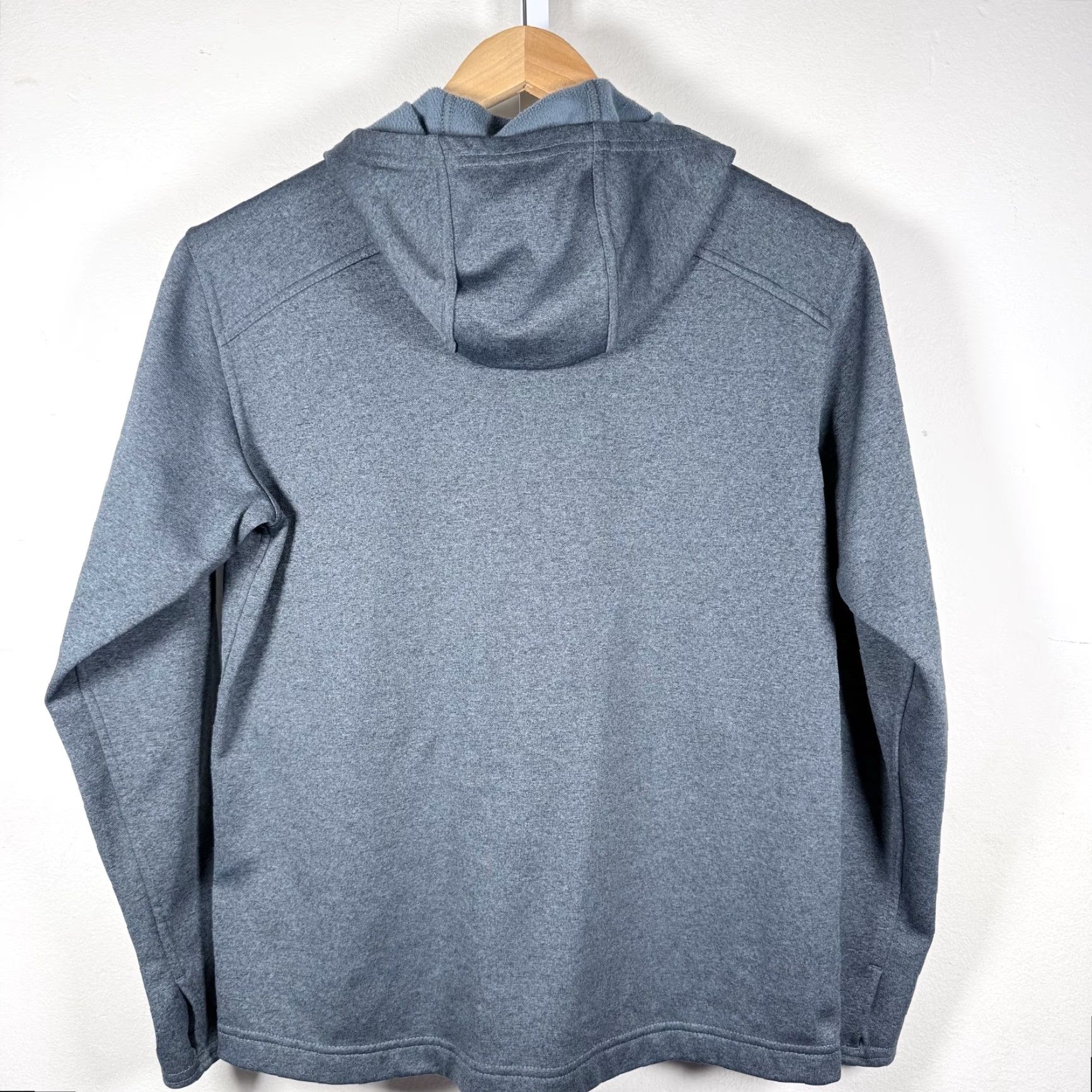 Eddie Bauer Eddie Bauer First Ascent Full Zip Shell Jacket Gray Thumbhole Mens - Medium Jacket Size US M / EU 48-50 / 2 - 2 Thumbnail
