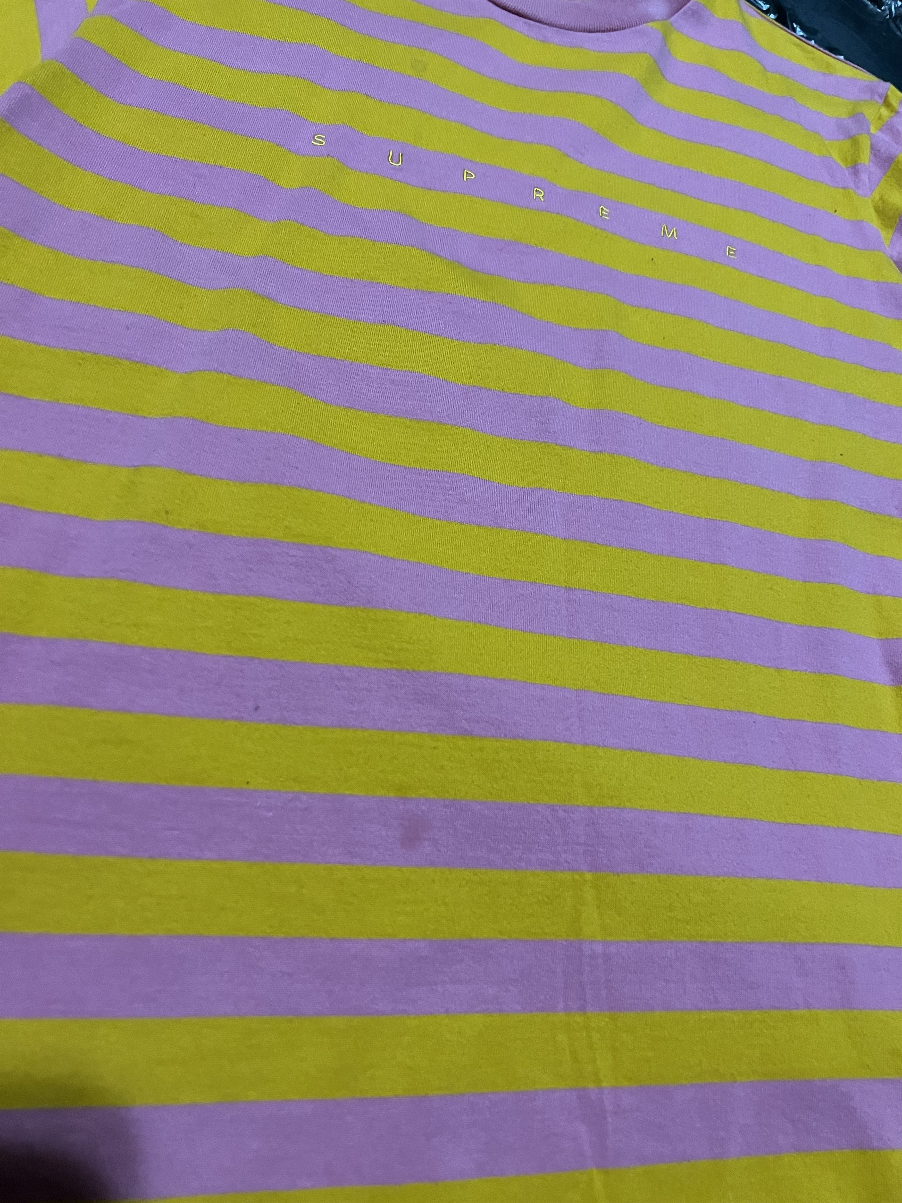 Supreme Supreme Stripe Tee SS 18 Size US M / EU 48-50 / 2 - 5 Thumbnail