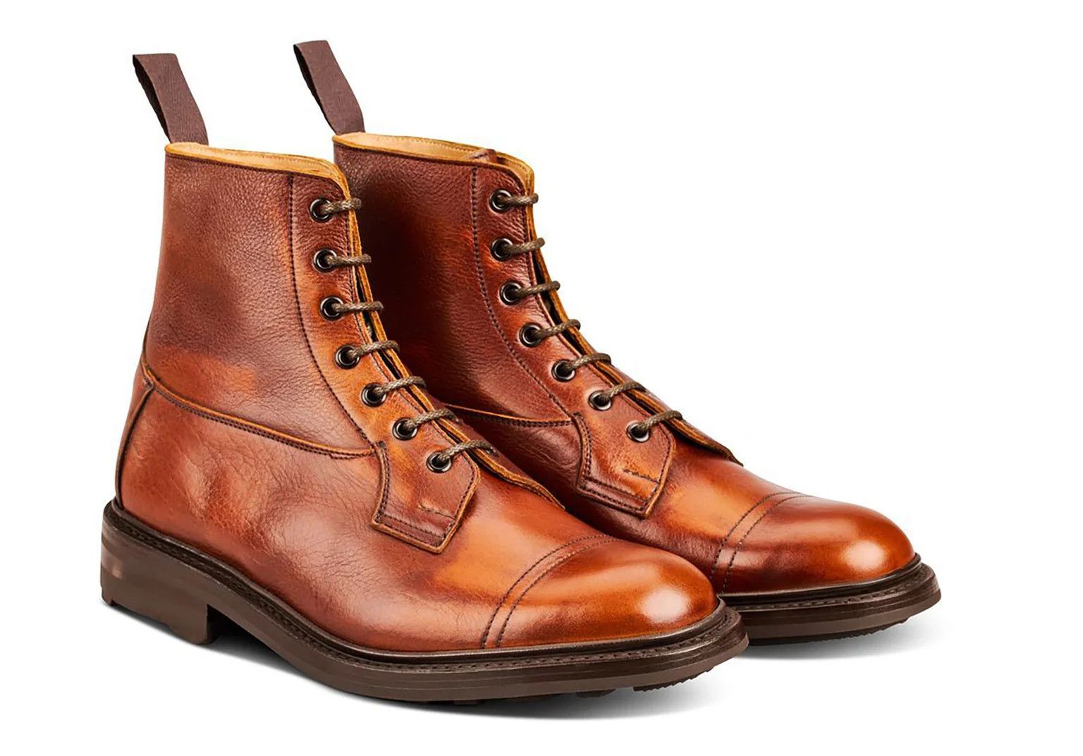 Tricker's Trickers Grassmere Country Boot - Caramel Kudu - Size 7 Size US 8 / EU 41 - 1 Thumbnail