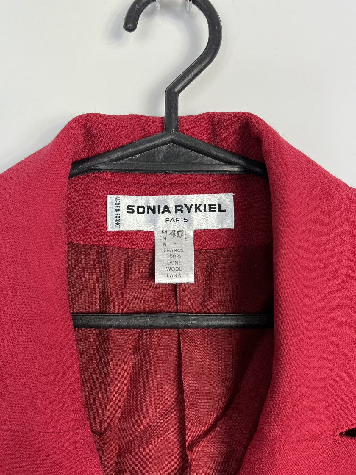 Sonia Rykiel Elegant Blazer Sonia Rykiel Paris Logo Buttons Great Color Size L / US 10 / IT 46 - 5 Thumbnail