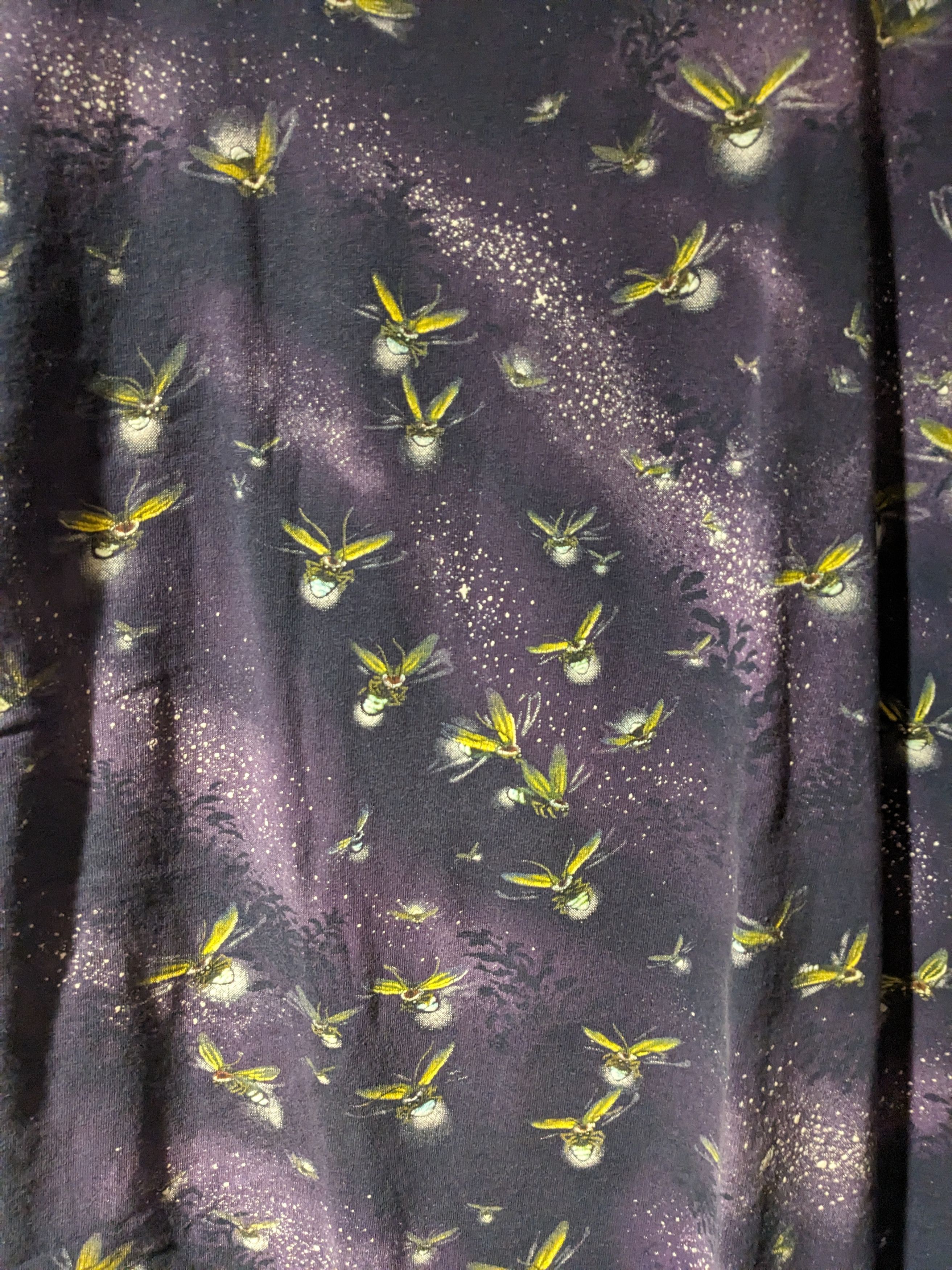 Vintage Vintage 1998 Fire Flies Bugs Animal Glow in the Dark T-Shirt Size US M / EU 48-50 / 2 - 2 Thumbnail