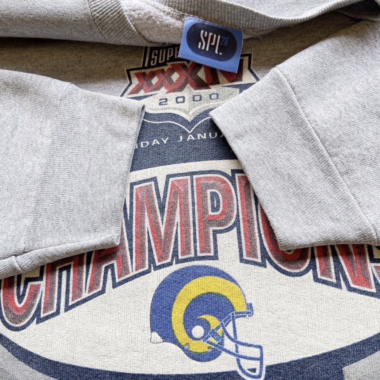 Vintage Vintage 00s St. Louis Rams NFL sweatshirt/ L Size US L / EU 52-54 / 3 - 8 Thumbnail