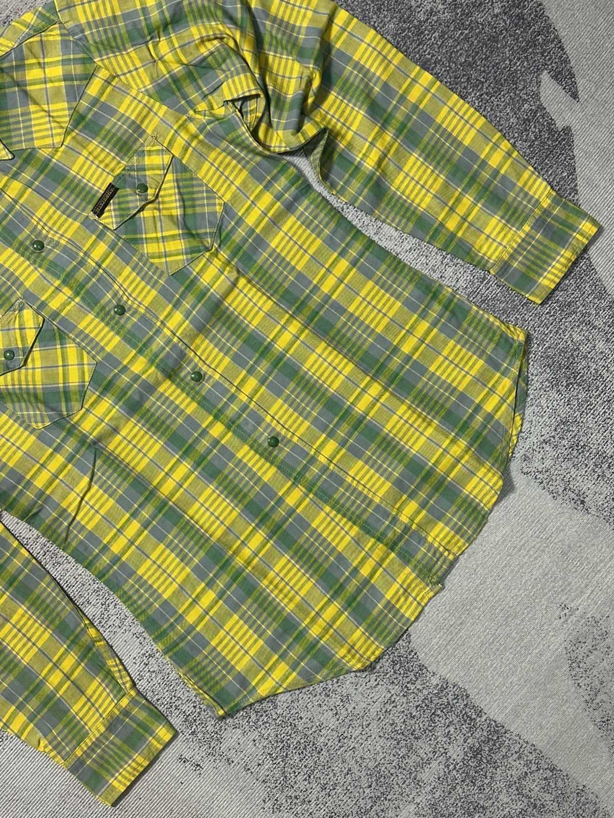 If Six Was Nine Hysteric Glamour Flanel Shirt Pocket Yellow Size US S / EU 44-46 / 1 - 2 Thumbnail