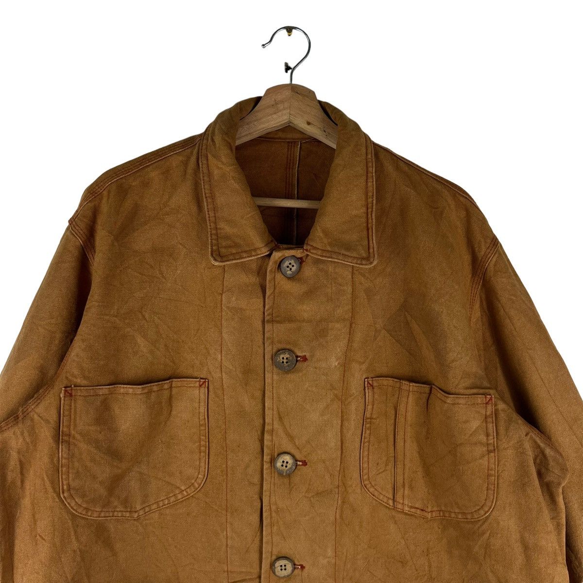 Japanese Brand 🔥VINTAGE CHORE JACKET MULTI POCKET KERNEL ISSEY MIYAKE Size US M / EU 48-50 / 2 - 2 Thumbnail