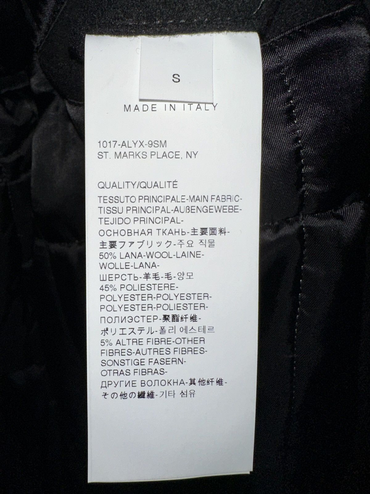 1017 ALYX 9SM 1017 ALYX 9SM Wool Varsity Bomber Jacket Size US S / EU 44-46 / 1 - 6 Thumbnail