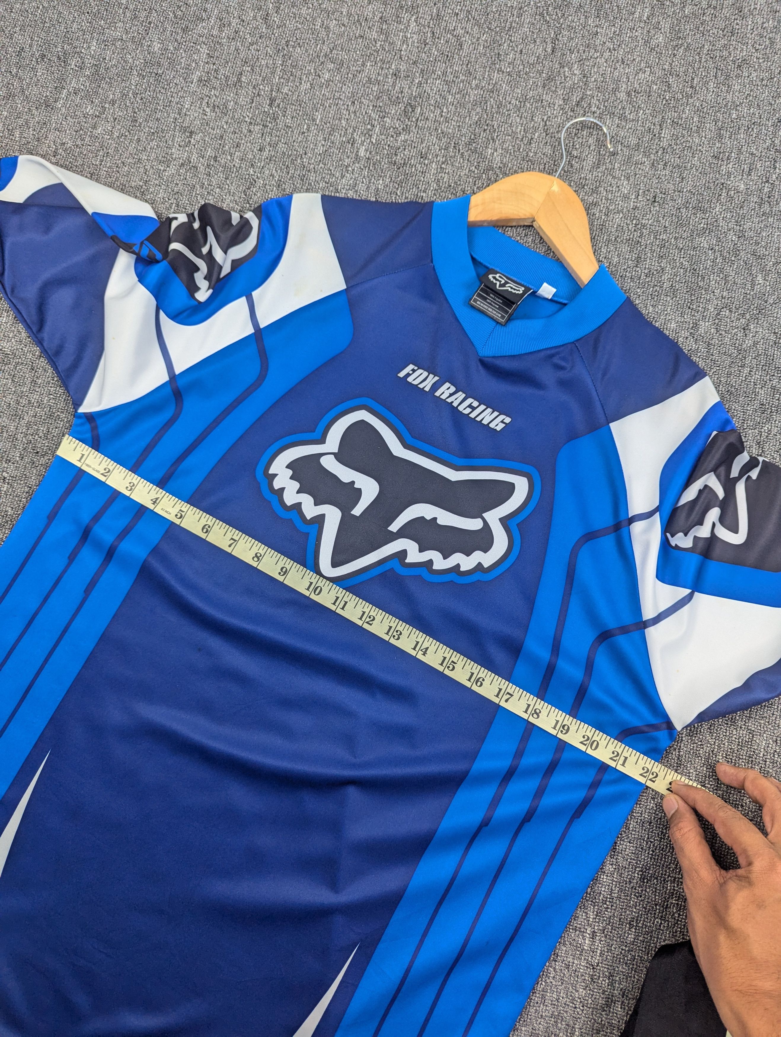 Fox Racing Vintage Fox Racing Motocross Dirt Bike Jersey Size US M / EU 48-50 / 2 - 16 Thumbnail