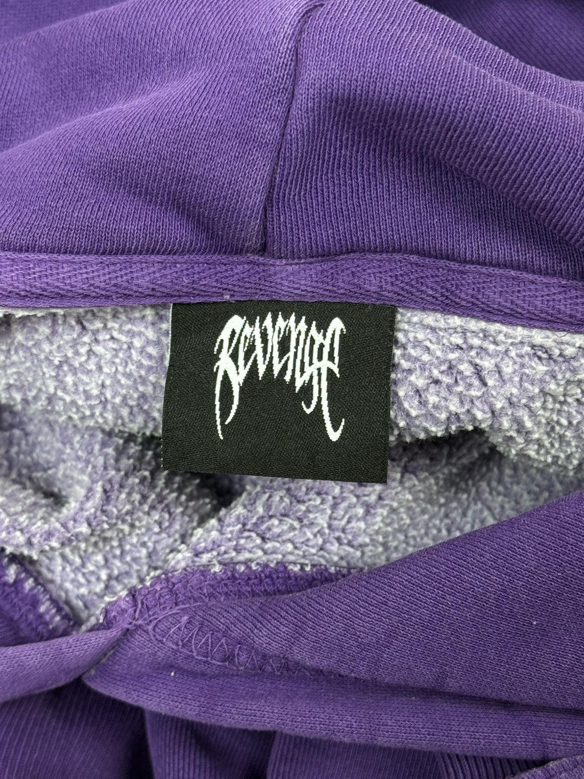 Revenge Revenge S21 Angel Hoodie Purple Size M XXXtentacion Size US M / EU 48-50 / 2 - 8 Thumbnail