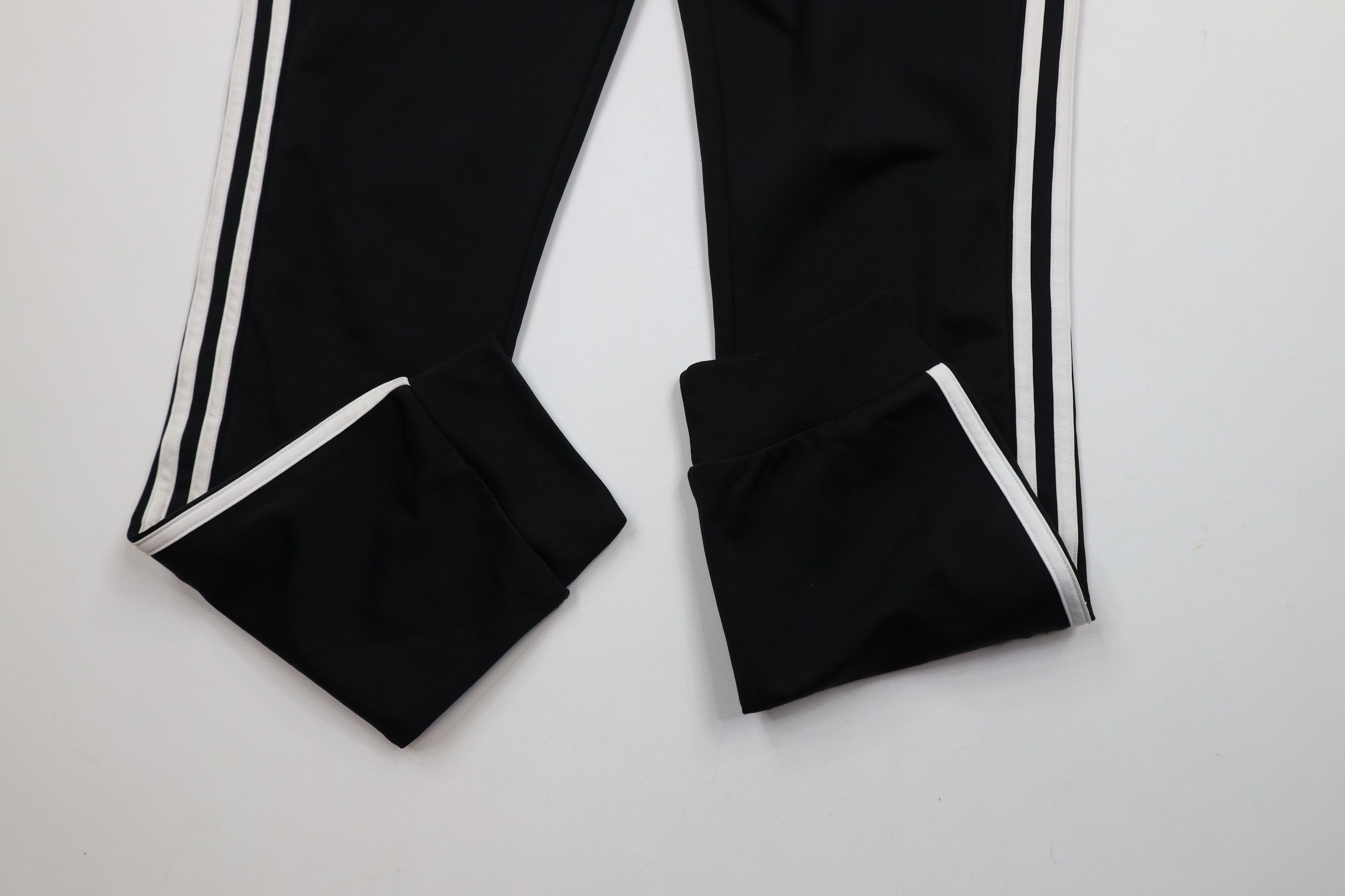 Adidas × Vintage Vintage Y2K Adidas Striped Cuffed Sweatpants Joggers Black Size US 32 / EU 48 - 6 Thumbnail