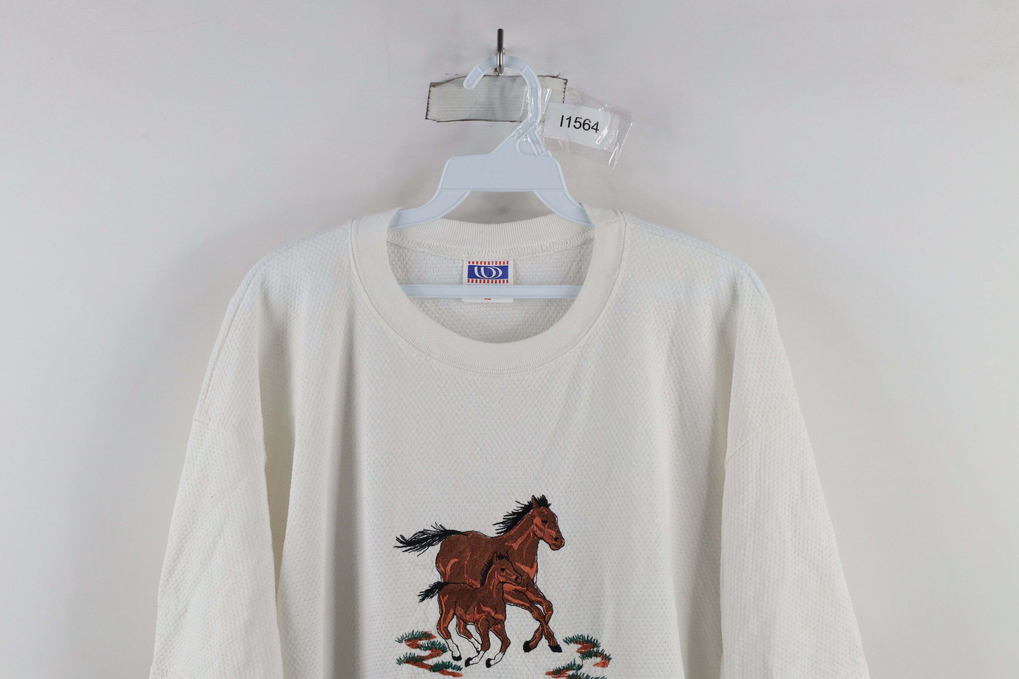 Vintage Vintage 90s Streetwear Short Sleeve T-Shirt White USA Size XL / US 12-14 / IT 48-50 - 2 Thumbnail