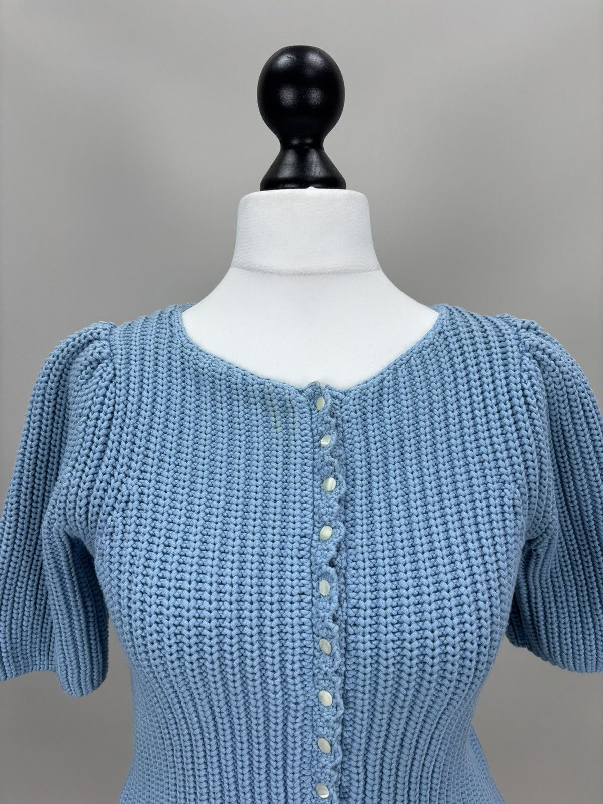 Sezane Womens sweater Sezane Size S Color Blue Size S / US 4 / IT 40 - 3 Thumbnail