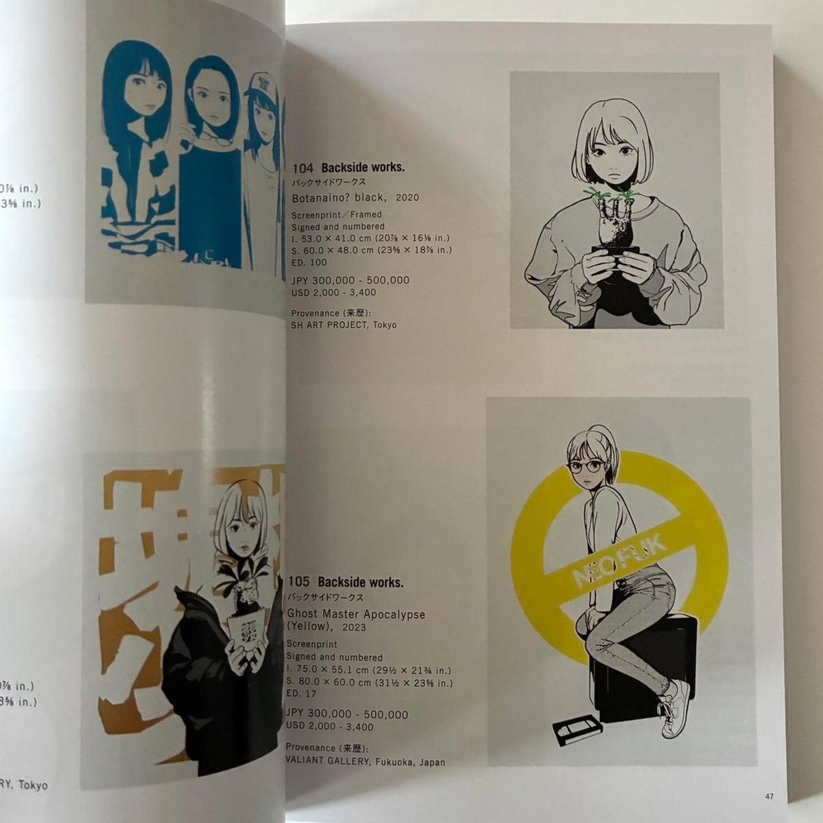 Andy Warhol × Jean-Michel Basquiat × Kaws SBI ART AUCTION MODERN AND CONTEMPORARY ART book 2023 Size ONE SIZE - 4 Thumbnail