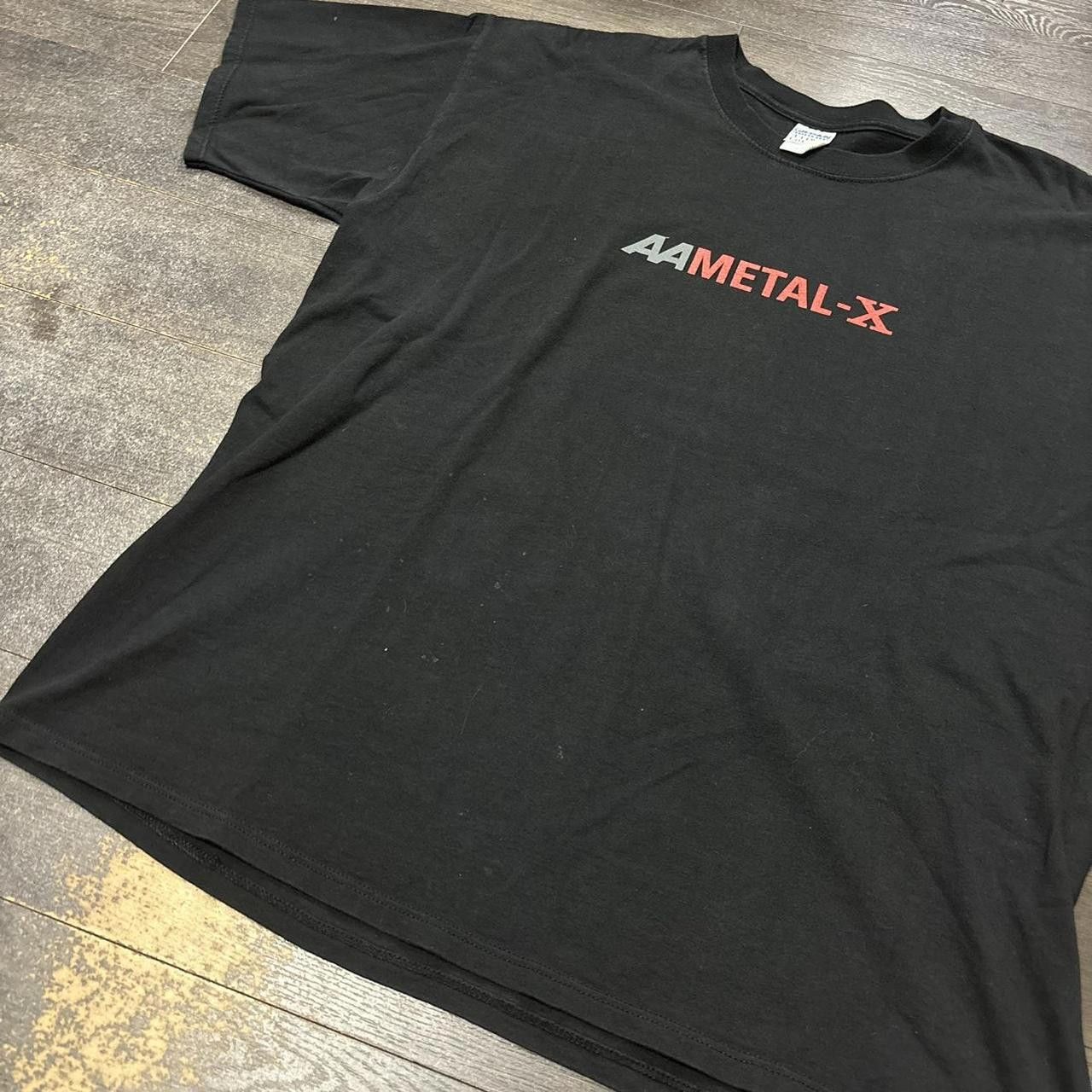 Gildan vintage aametal-x Sabina cymbals t shirt 00s XL Size US XL / EU 56 / 4 - 6 Thumbnail