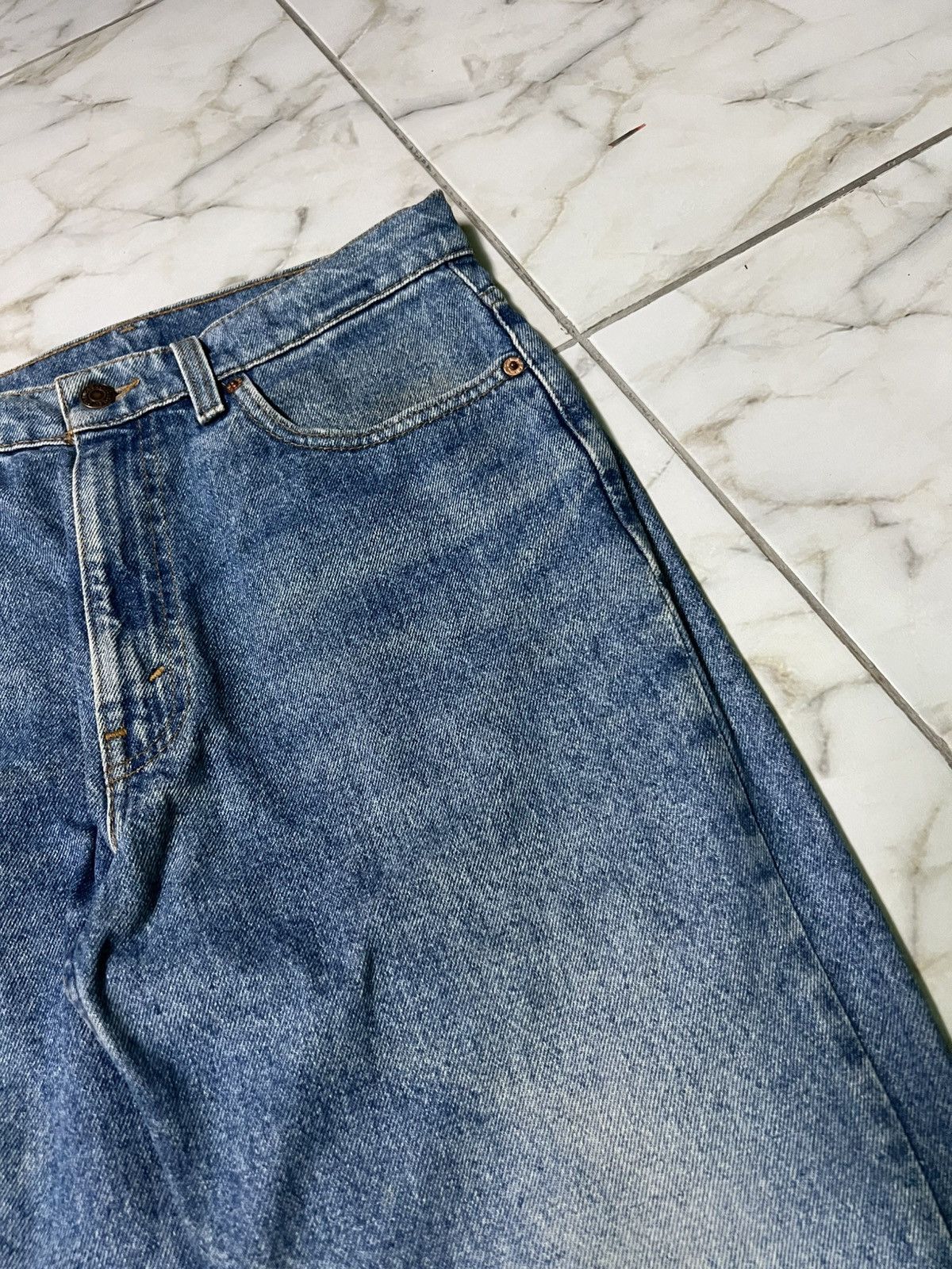 Levi's × Vintage 💥Crazy Vintage 90’s Levis 610 Mud Wash Jean Size US 30 / EU 46 - 6 Thumbnail