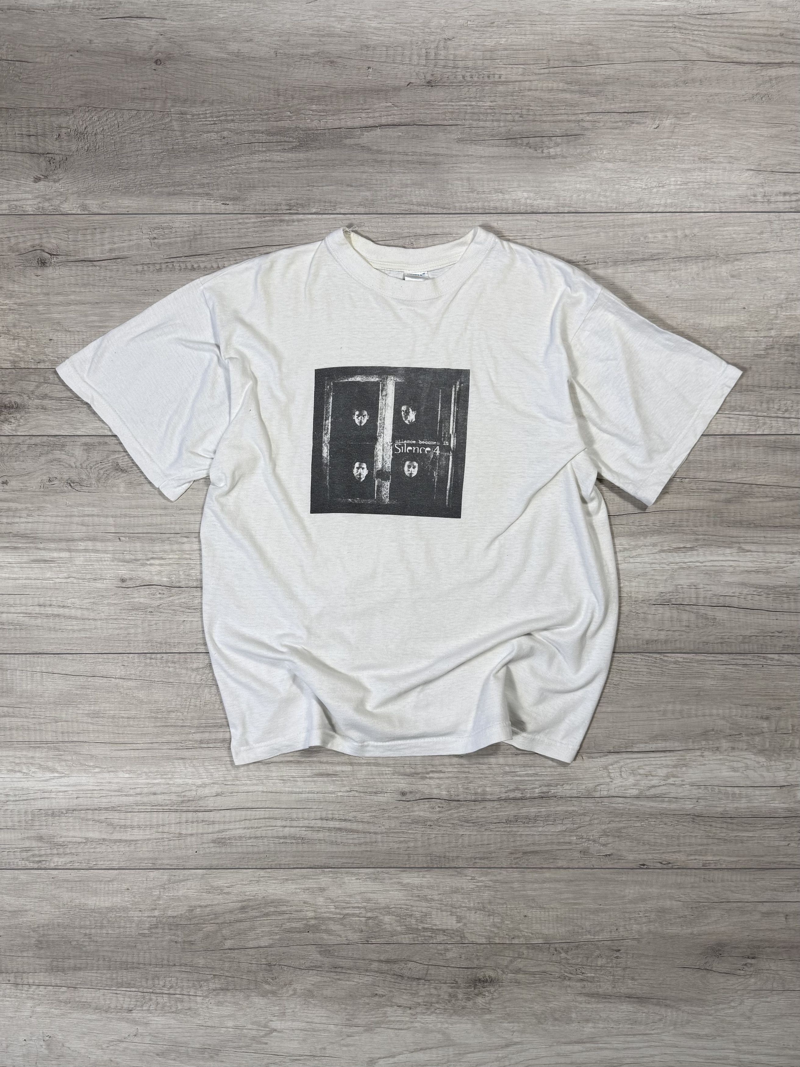 Band Tees Silence 4 Silence Becomes It Vintage 1998 Album Rock Tee Size US L / EU 52-54 / 3 - 2 Thumbnail