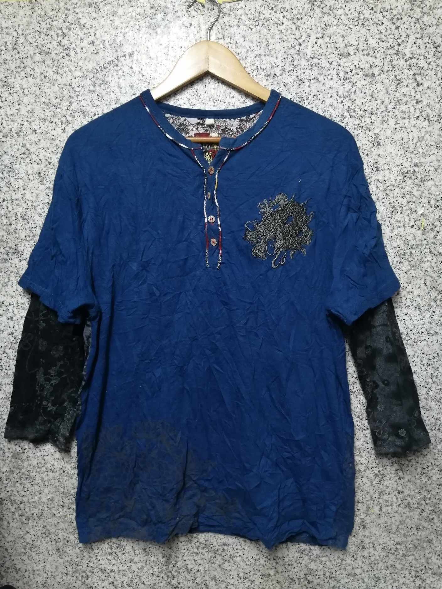 Japanese Brand 🔥 Rare 🔥 Sukajan Dragon Very Rare Size US L / EU 52-54 / 3 - 2 Thumbnail