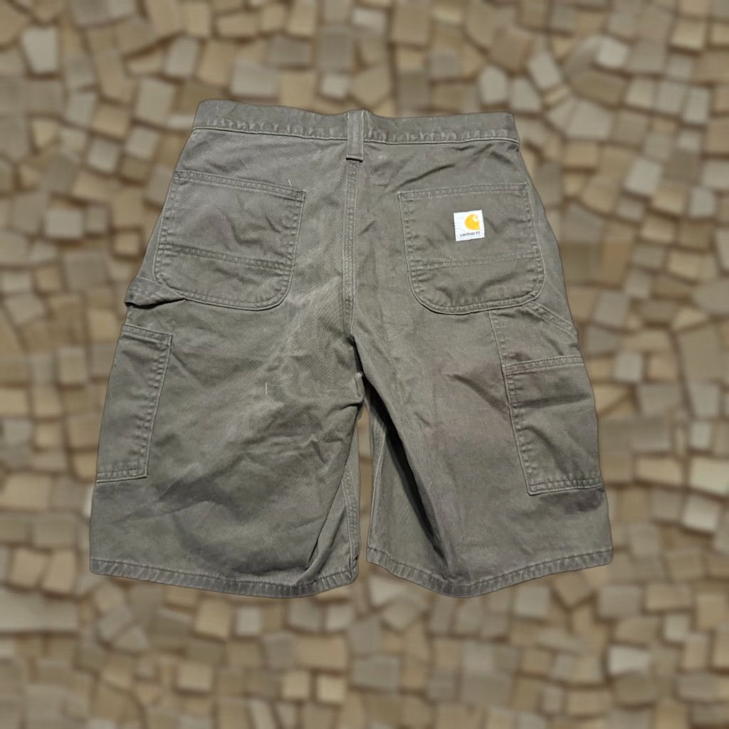Carhartt Carhartt Shorts Men's 30 Brown Cargo Shorts Outdoor Hiking Pockets Casual Workwear Vintage? No Size US 30 / EU 46 - 1 Thumbnail