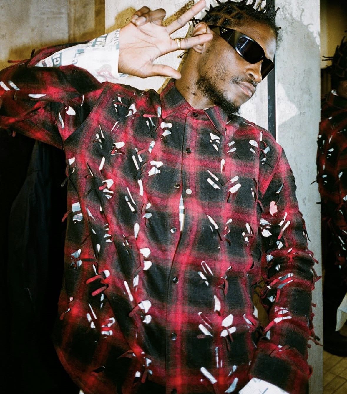 Juntae Kim Juntae Kim Laser Slashed Shirt Size US M / EU 48-50 / 2 - 5 Thumbnail