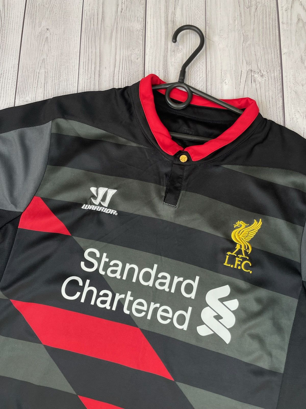 Vintage Vintage liverpool soccer jersey 45 Balotelli away black M Size US M / EU 48-50 / 2 - 3 Thumbnail