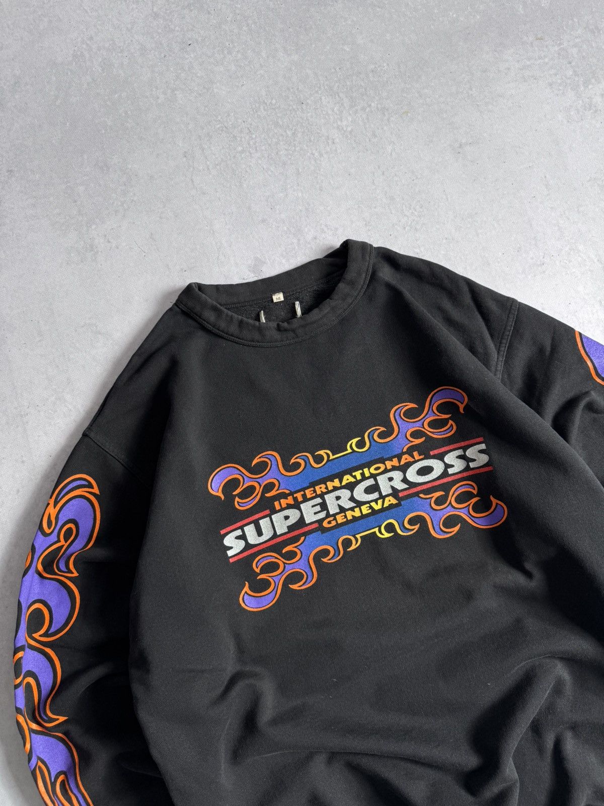 Other Vintage 94’s International Supercross Geneva Moto Sweatshirt Size US M / EU 48-50 / 2 - 3 Thumbnail