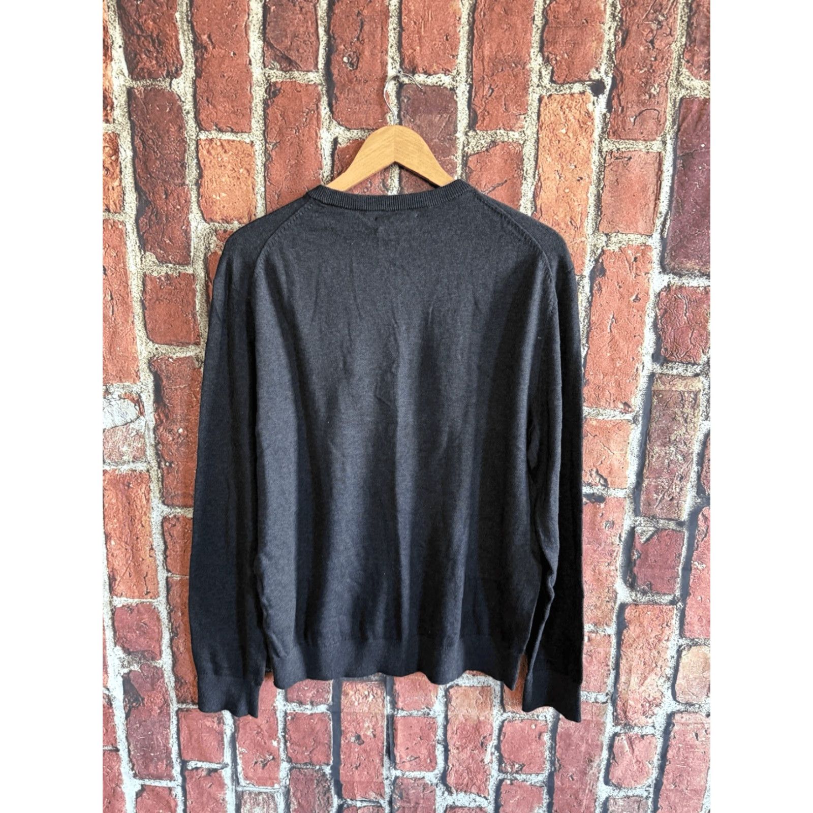 Calvin Klein Calvin Klein Mens Gray Long Sleeve Sweatshirt Pullover Lightweight Sz Large NWT Size US L / EU 52-54 / 3 - 2 Thumbnail
