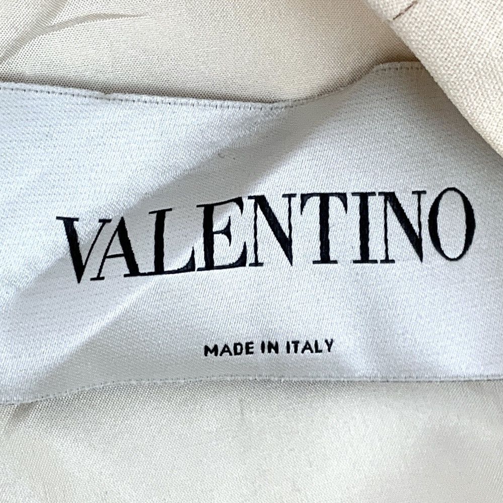 Valentino Valentino Color-blocked Bow Wool Short Sleeve Dress K26WX Size XL / US 12-14 / IT 48-50 - 6 Thumbnail