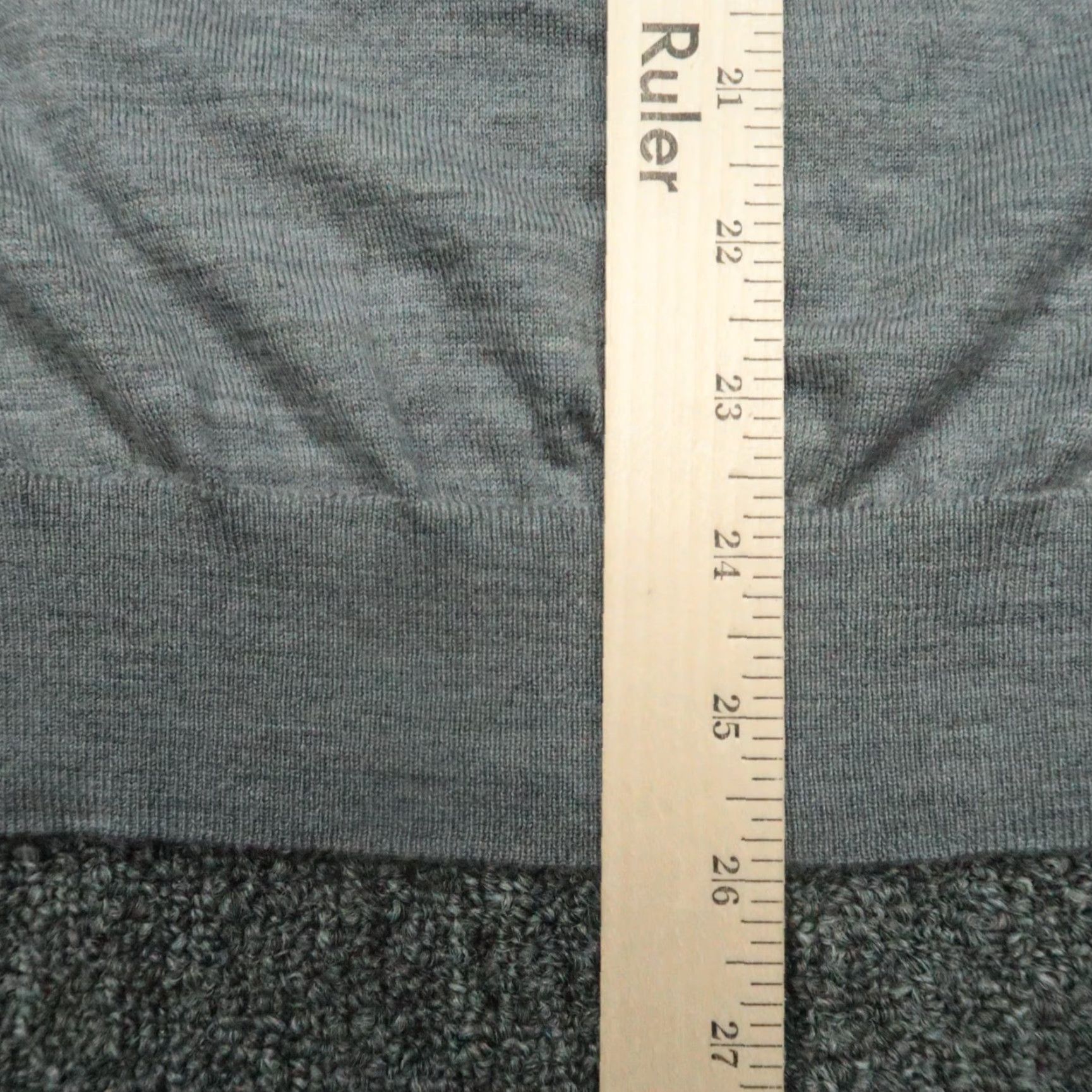 Suitsupply Suitsupply Sweater Mens Large Gray Merino Wool Pullover Crew Long Sleeve Slim Knit Crew Neck Casual Mens Regular L Gray Wool Sweater Pullover Size US L / EU 52-54 / 3 - 7 Thumbnail