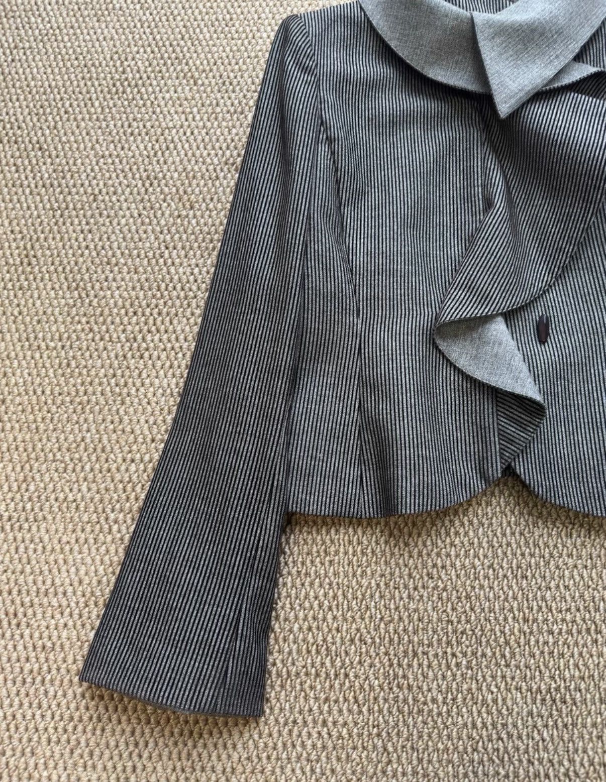 Comme des Garcons Comme des Garçons Velvet Striped Blazer K23 Size S / US 4 / IT 40 - 2 Thumbnail