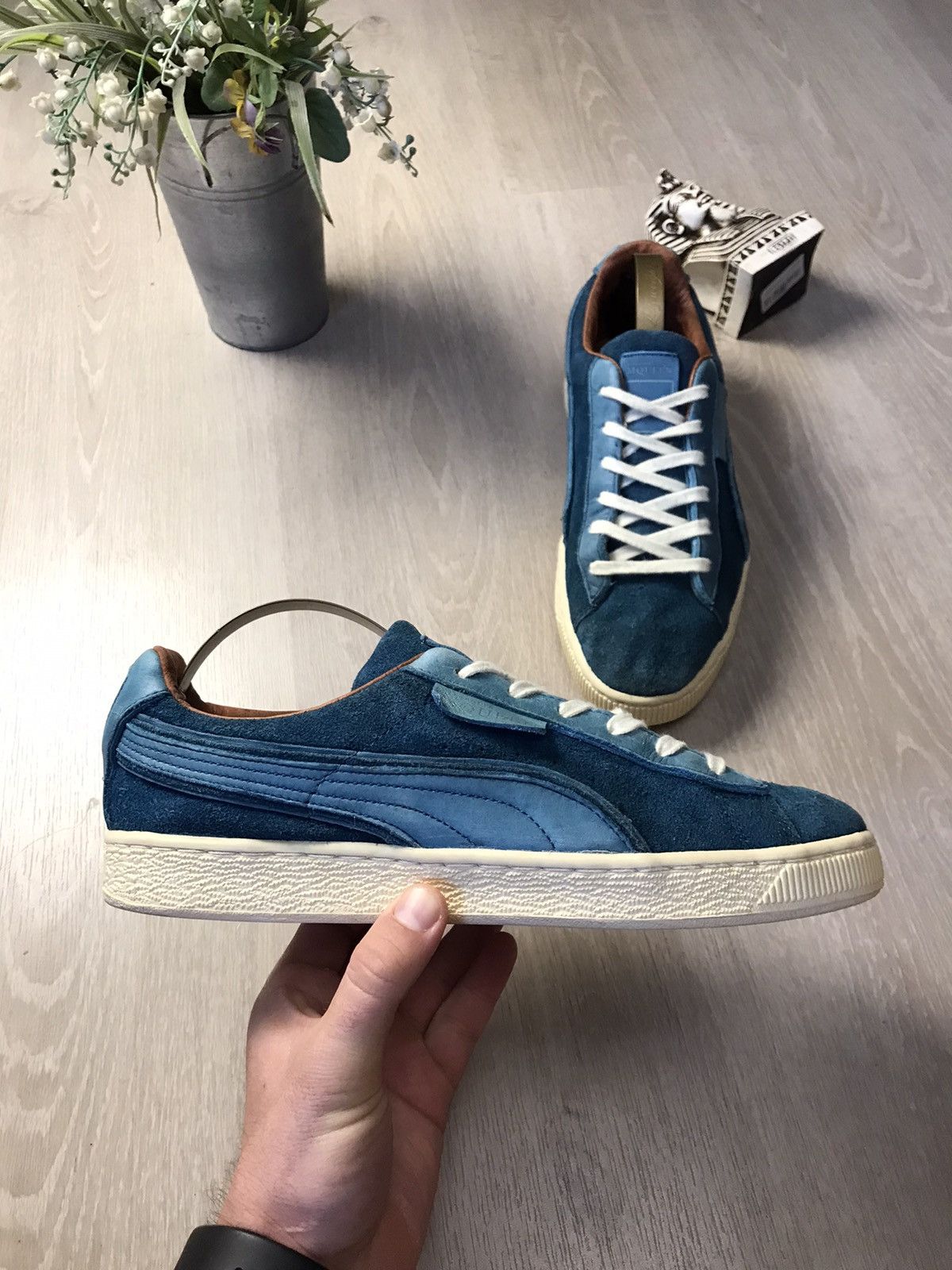 Alexander McQueen × Puma Puma & Alexandr McQueen AMQ Suede unisex sneakers Size US 9 / EU 42 - 6 Thumbnail