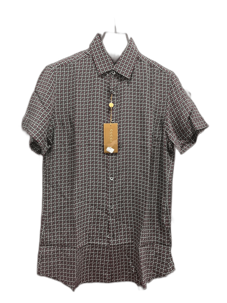 Gucci Gucci Short Sleeve T-shirt with Classic Pattern Size US M / EU 48-50 / 2 - 1 Thumbnail