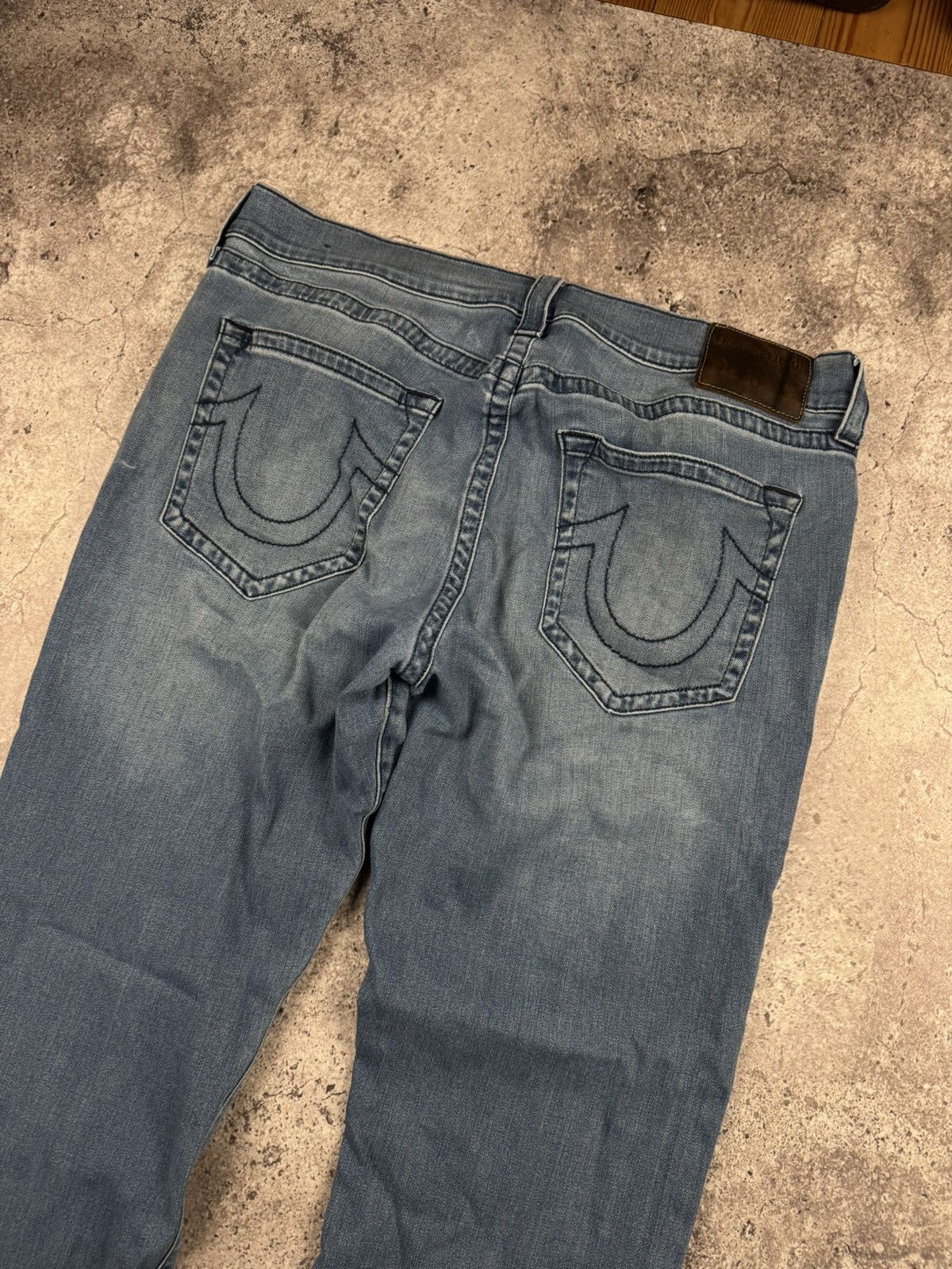 True Religion Crazy Vintage Y2K True Religion Jeans Hip-Hop Skater Unique Size US 38 / EU 54 - 6 Thumbnail