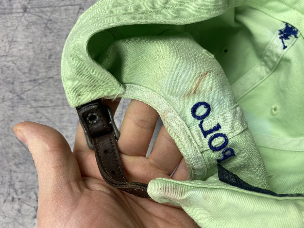 Polo Ralph Lauren × Vintage Vintage Polo Ralph Lauren Hype Cap Hat Embroidered Logo 90s Size ONE SIZE - 10 Thumbnail