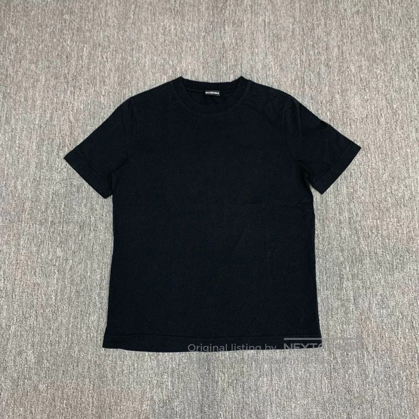 Balenciaga Balenciaga Black Short Sleeve T-Shirt. Size US S / EU 44-46 / 1 - 1 Thumbnail