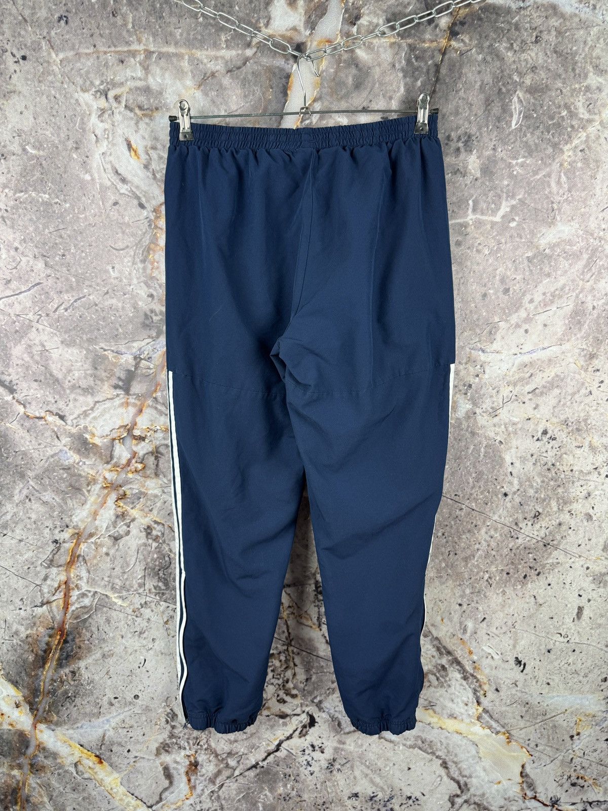 Adidas Adidas Originals Track Pants Blue Tapered Logo Tape Size L Size US 36 / EU 52 - 7 Thumbnail