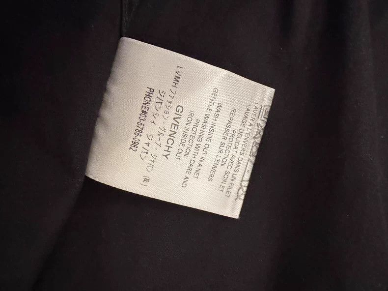 Givenchy Givenchy Size38 Black shirt Size US M / EU 48-50 / 2 - 6 Thumbnail